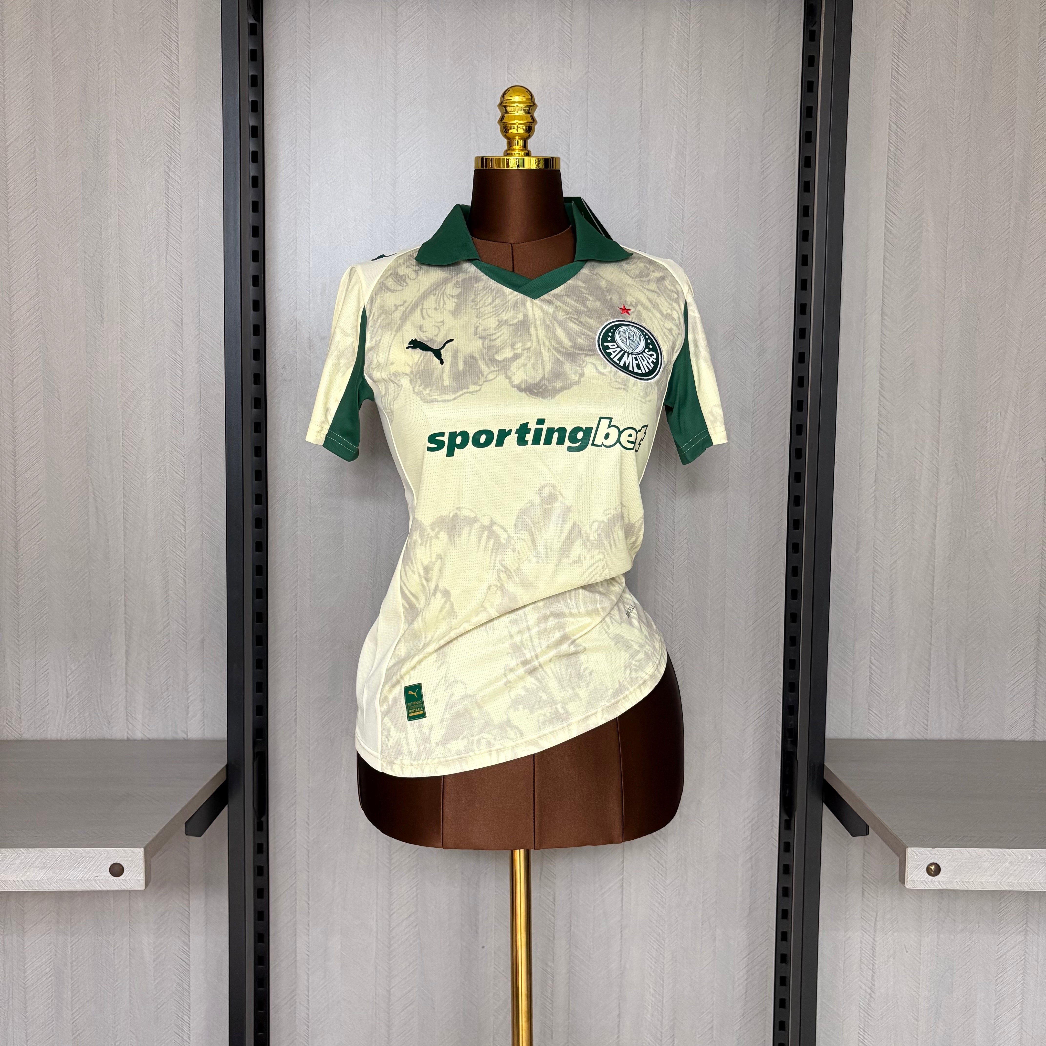 Women's 2025/26 Palmeiras Beige Jersey