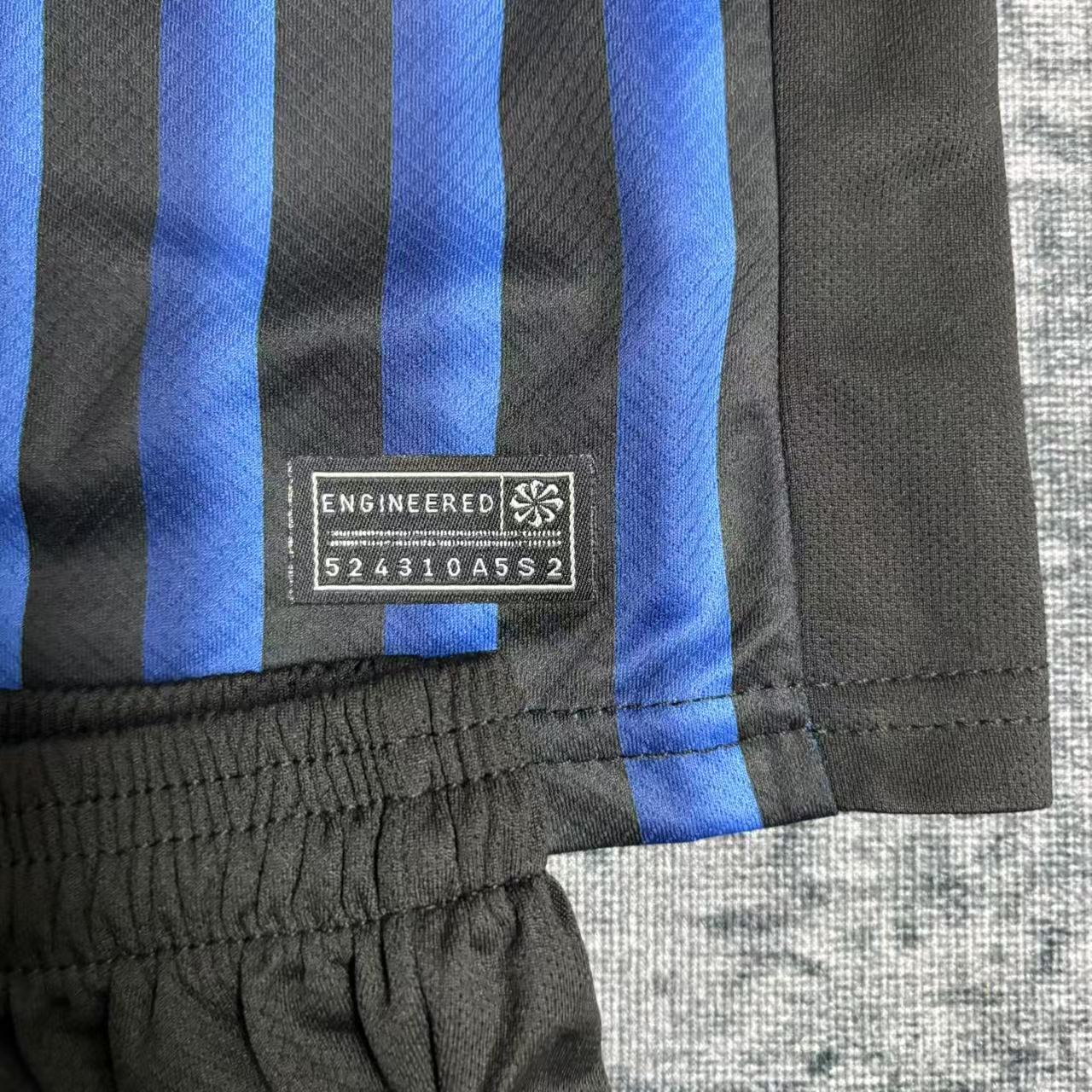 Kids 2025/26 Inter Milan Home Jersey