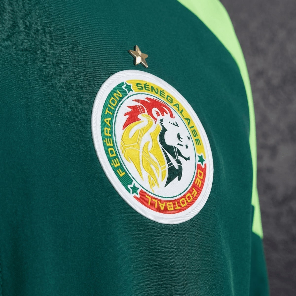 2026 Senegal Green Windbreaker