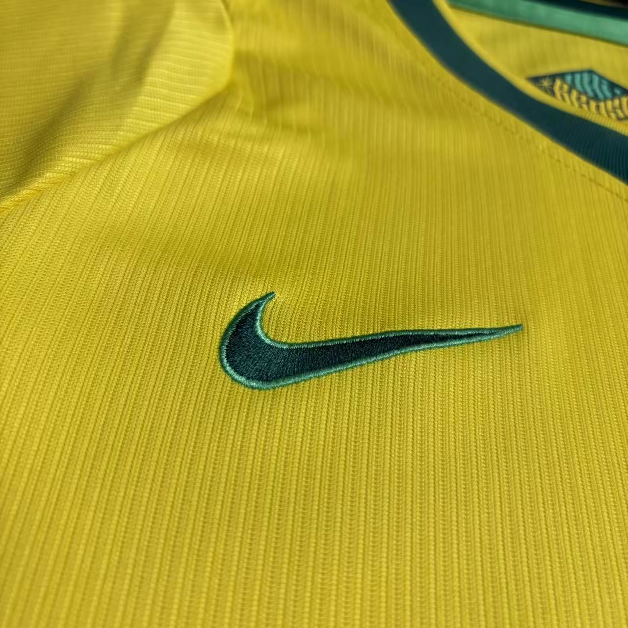 Kids 2026 Brazil Home Jersey