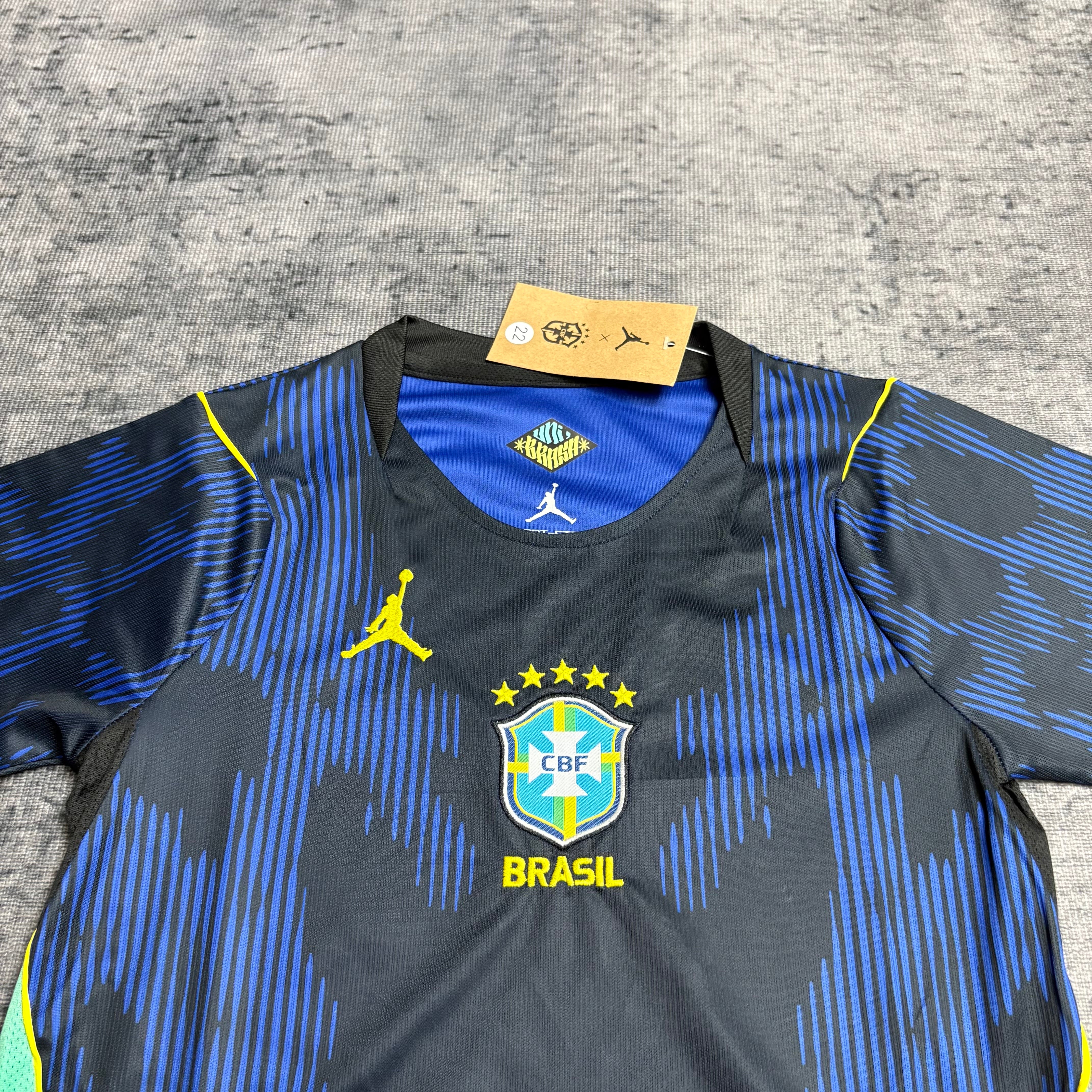 Kids 2026 Brazil Away Jersey
