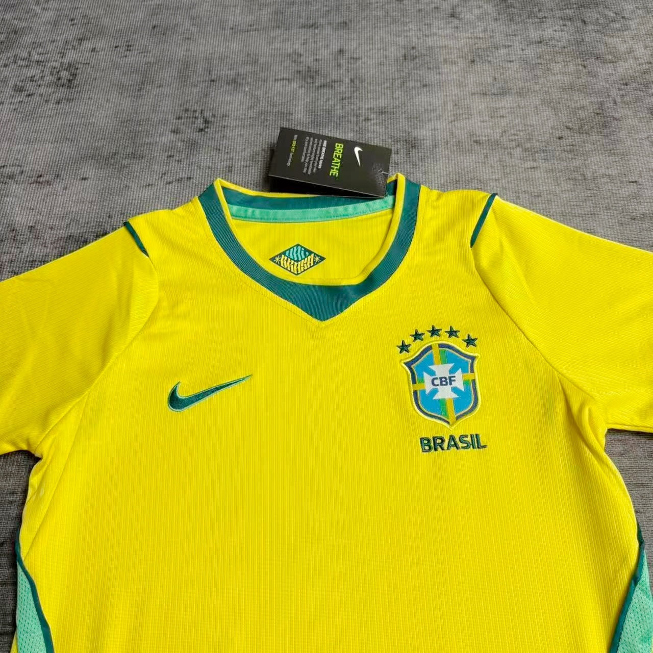 Kids 2026 Brazil Home Jersey