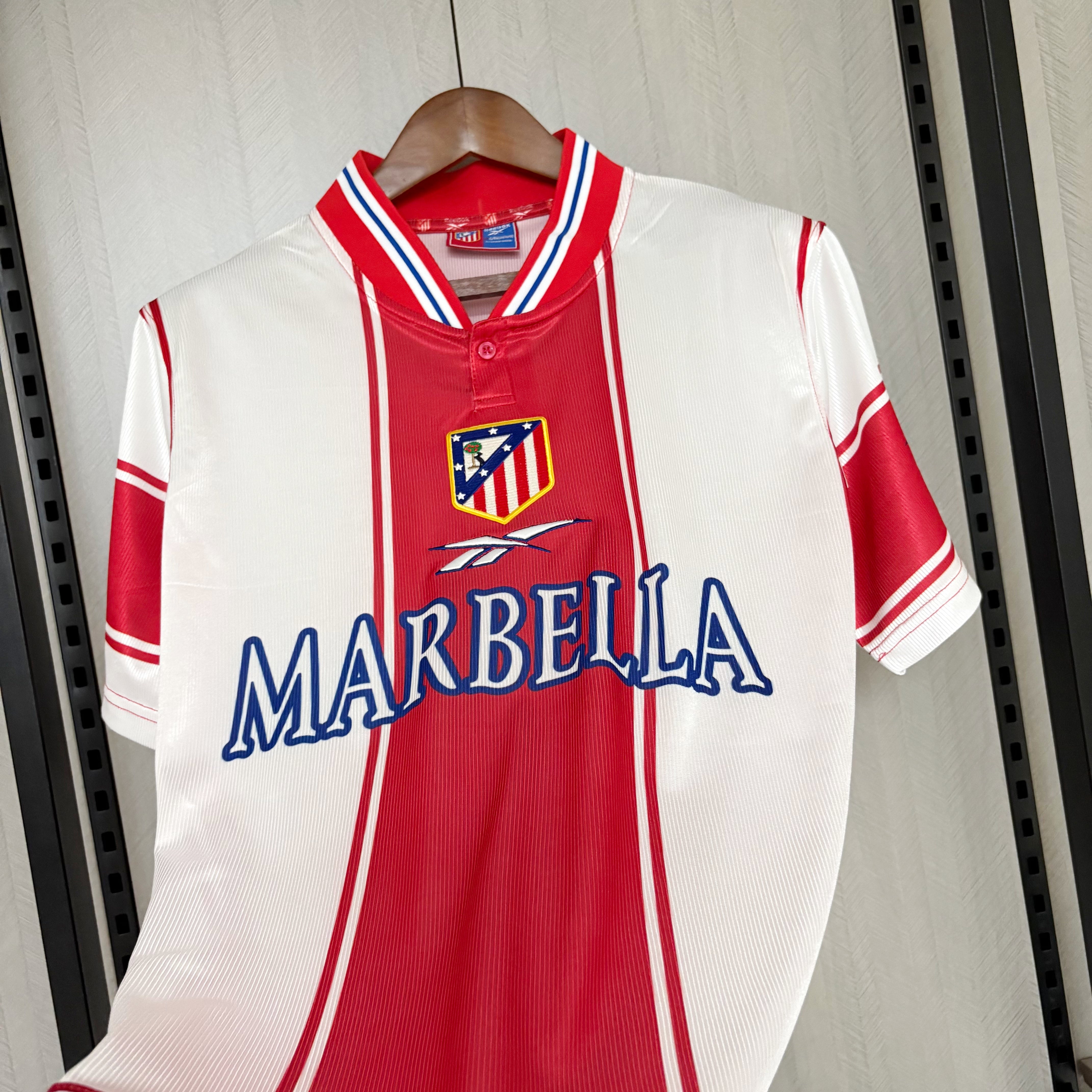 Retro 1999/00Atletico Madrid Home Jersey