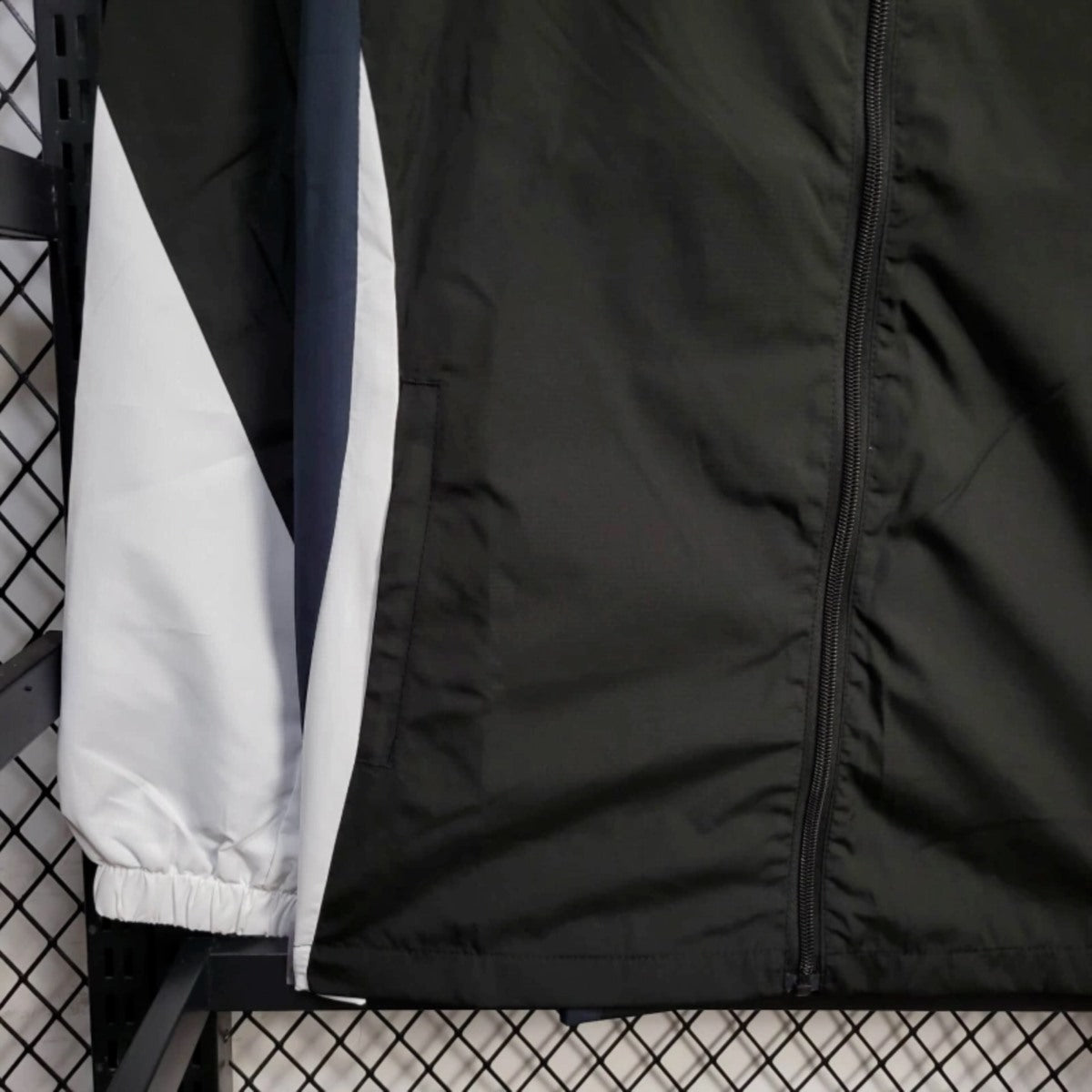 2025 Newcastle United Black Jacket Windbreaker