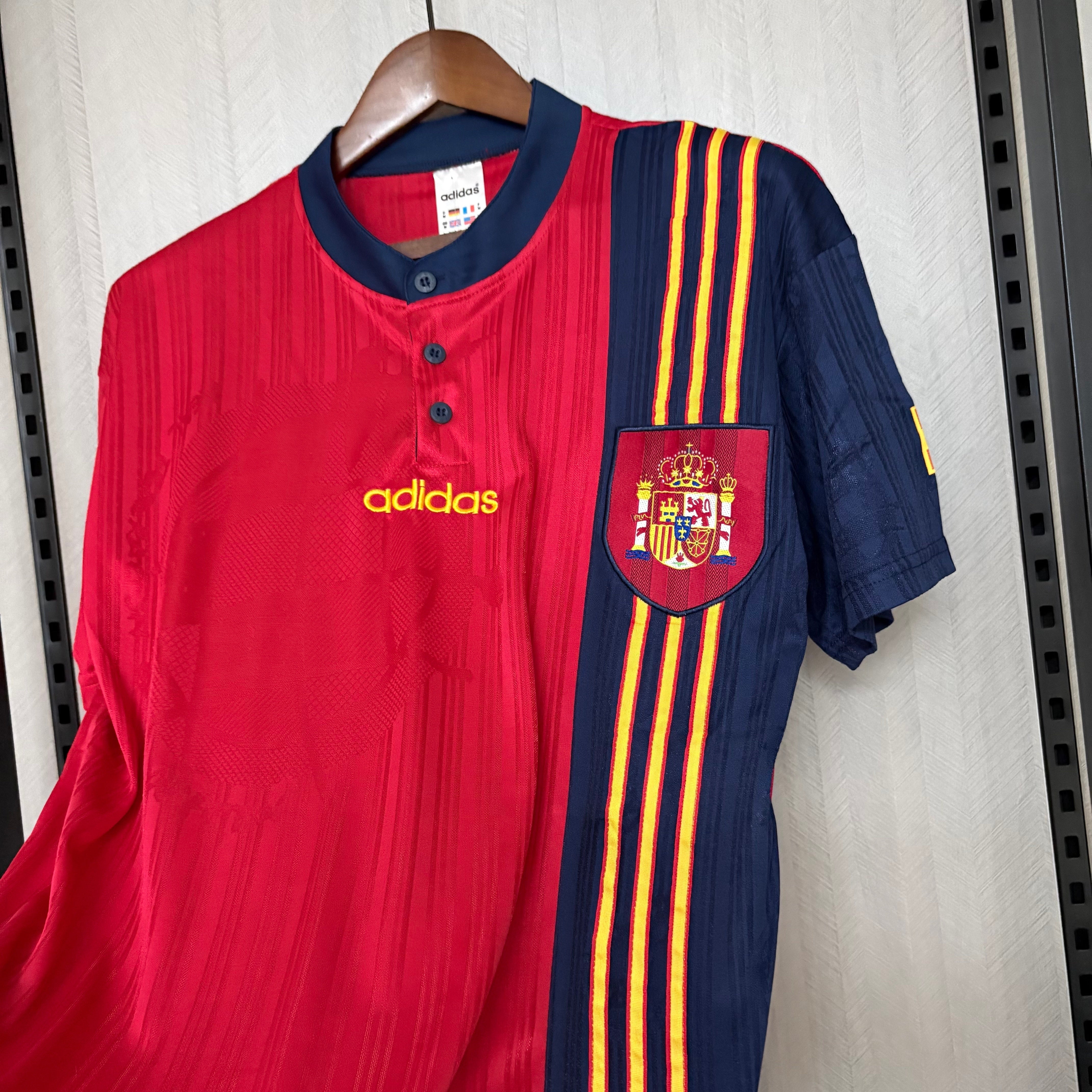 Spain Retro Home Shirt 1996
