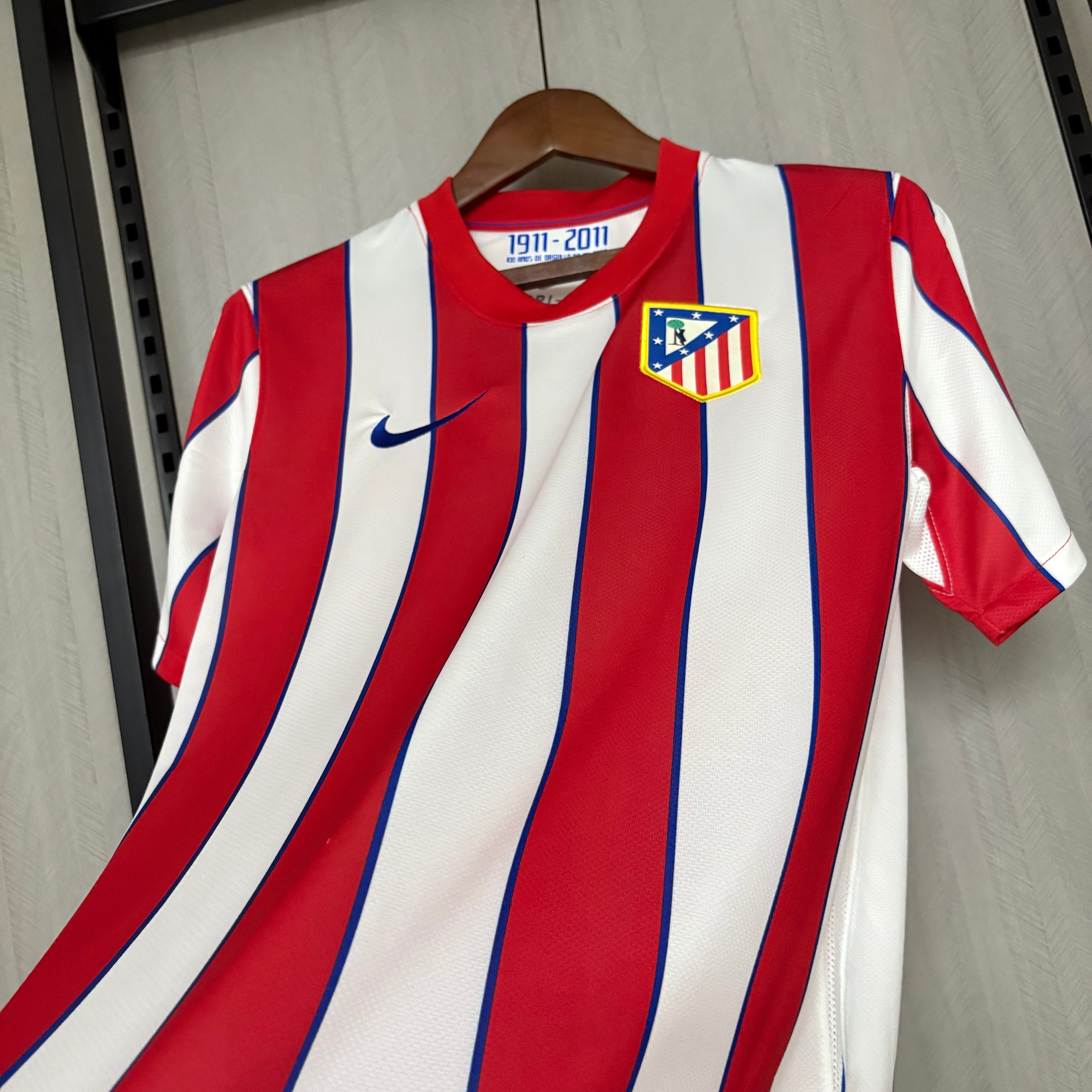 Retro 2011/12 Atletico Madrid Champions League Edition Home Jersey