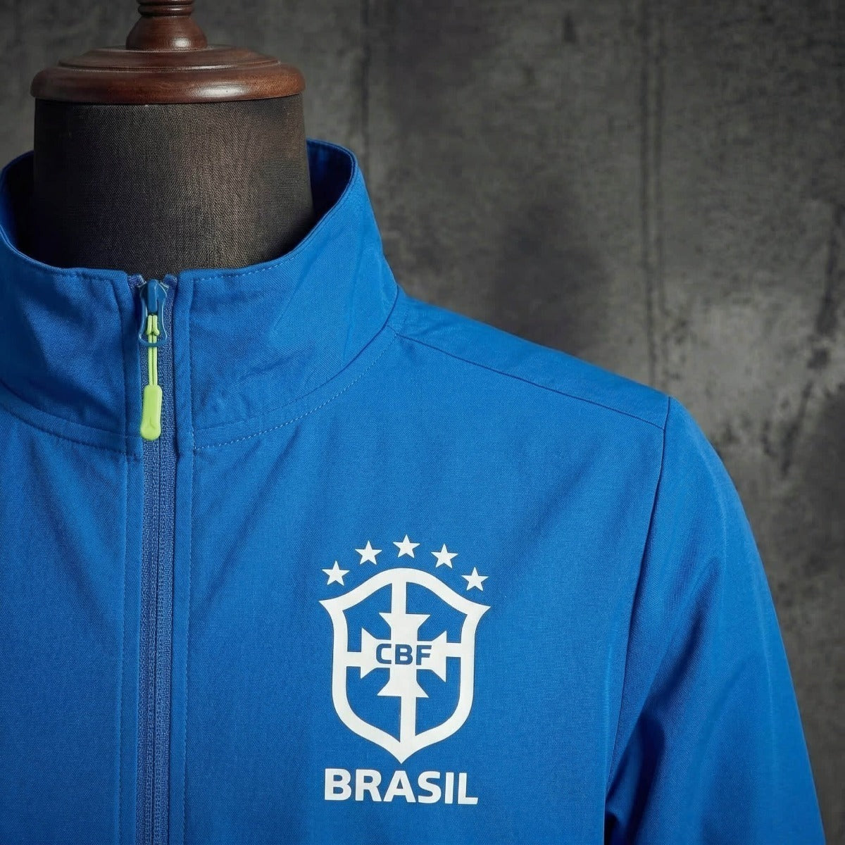 2026 Brazil Blue Windbreaker