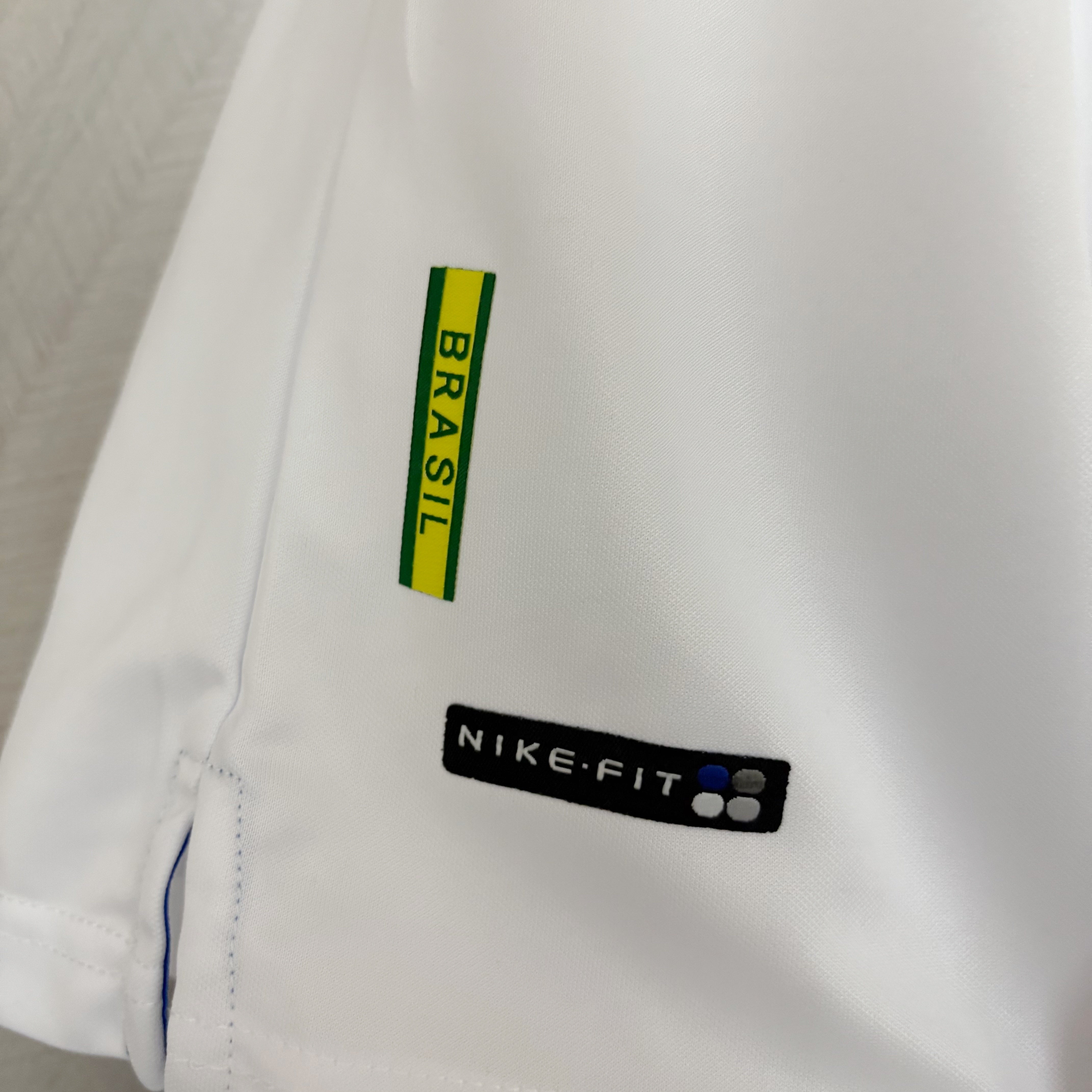 Retro 1998 Brazil White Jersey