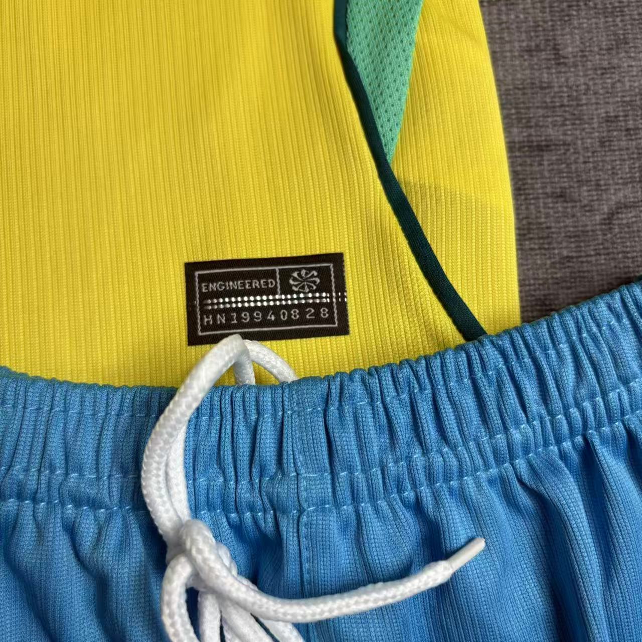 Kids 2026 Brazil Home Jersey