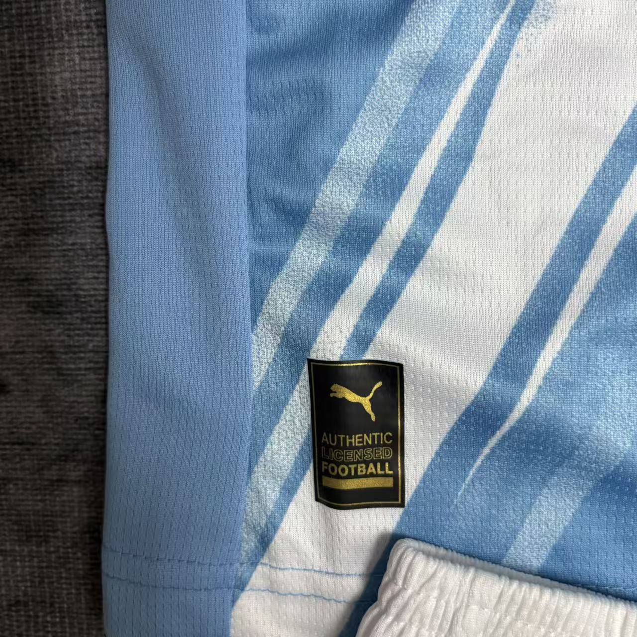 Kids 2025/26 Manchester City Home Jersey