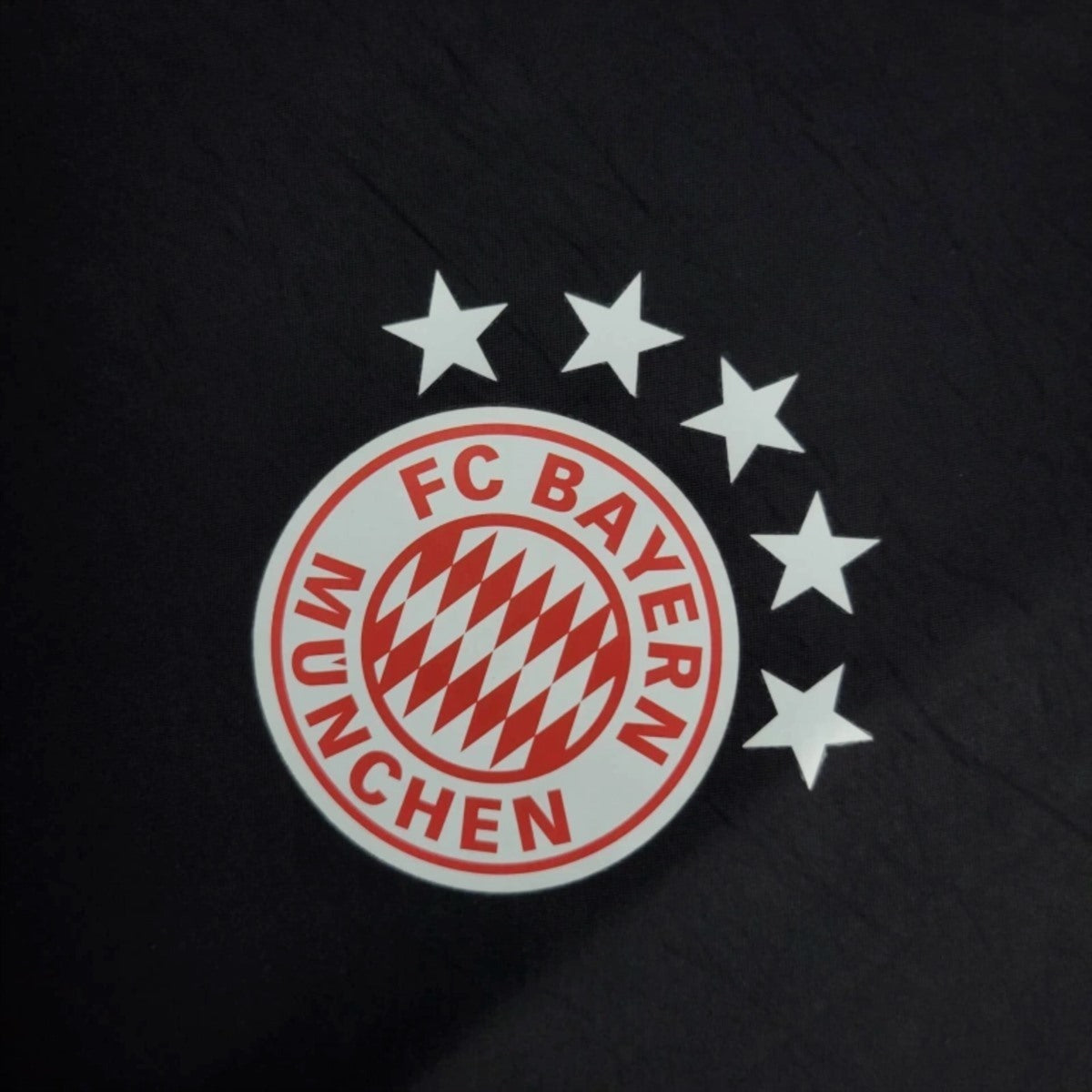 2025 Bayern Munich Black Jacket Windbreaker