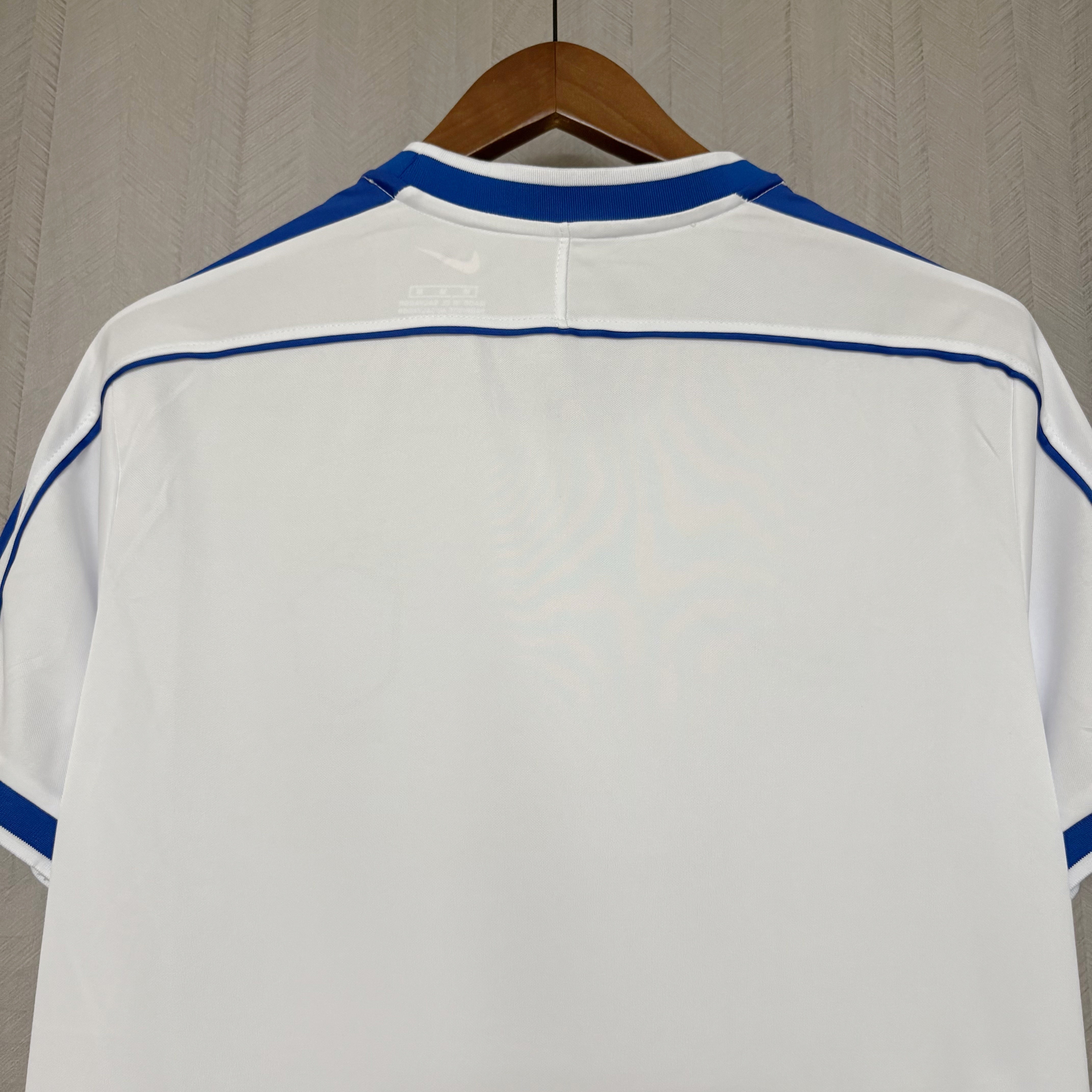 Retro 1998 Brazil White Jersey
