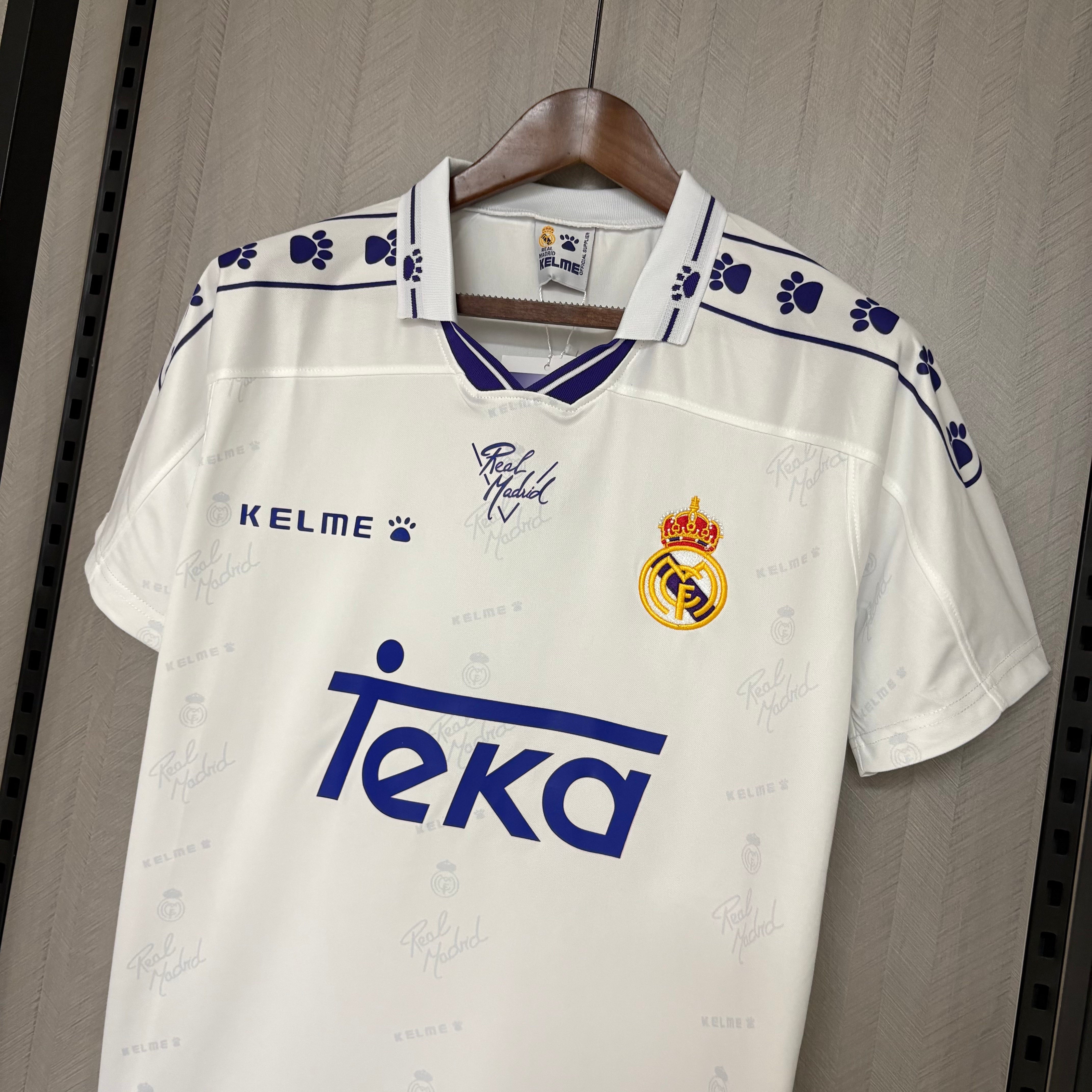 Real Madrid Retro Home Shirt 96/97