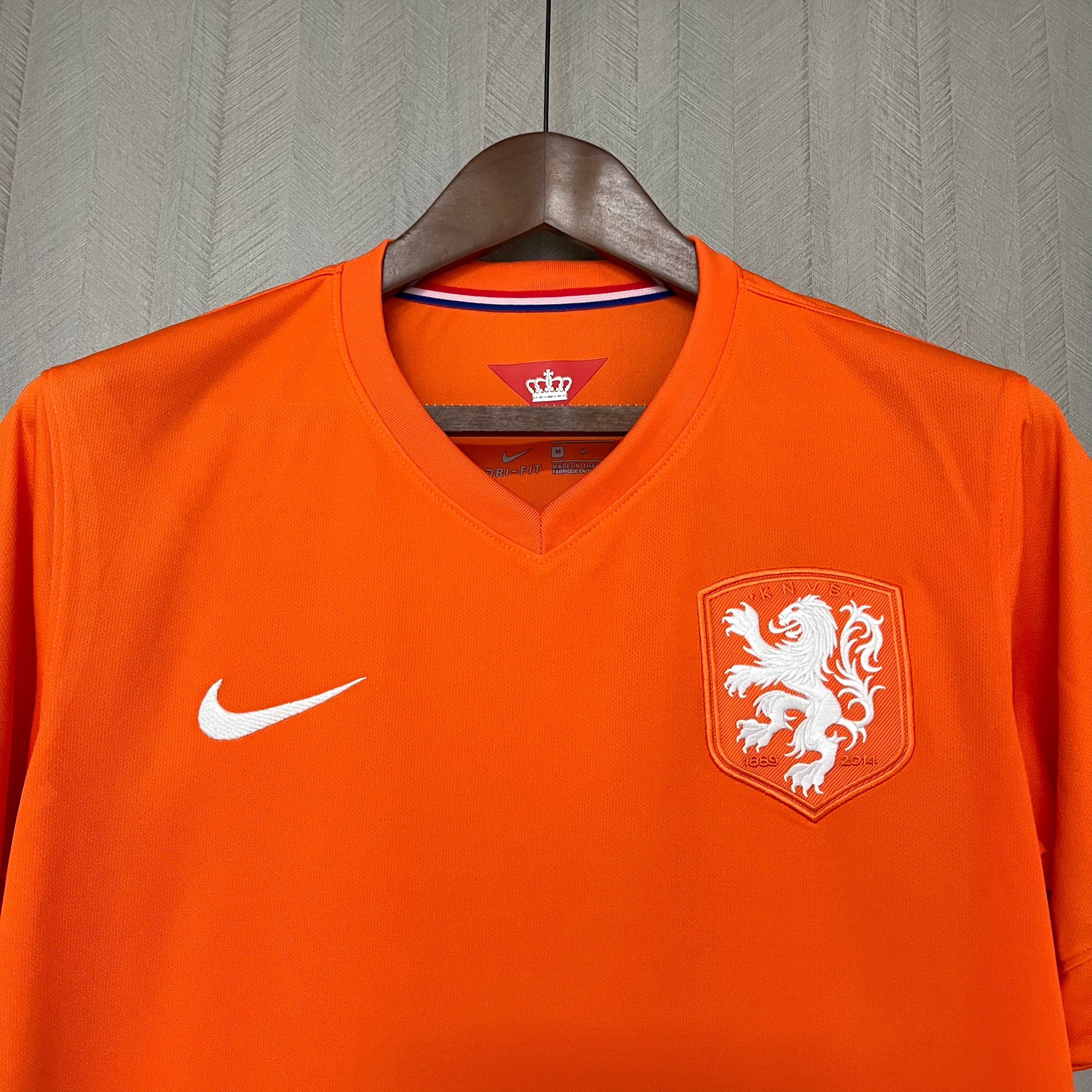 Retro Holland 2014 home jersey