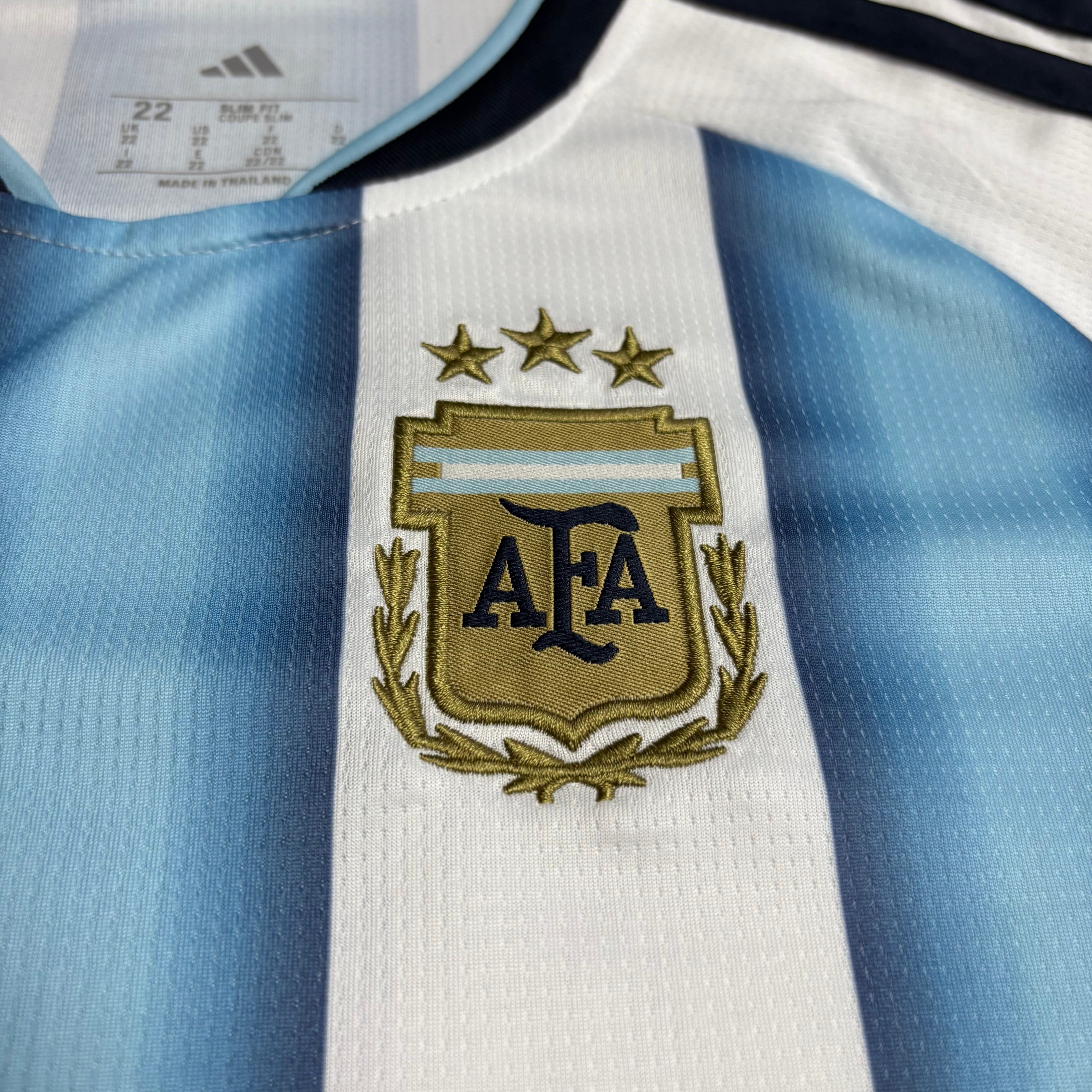 Kids 2026 Argentina Home Jersey