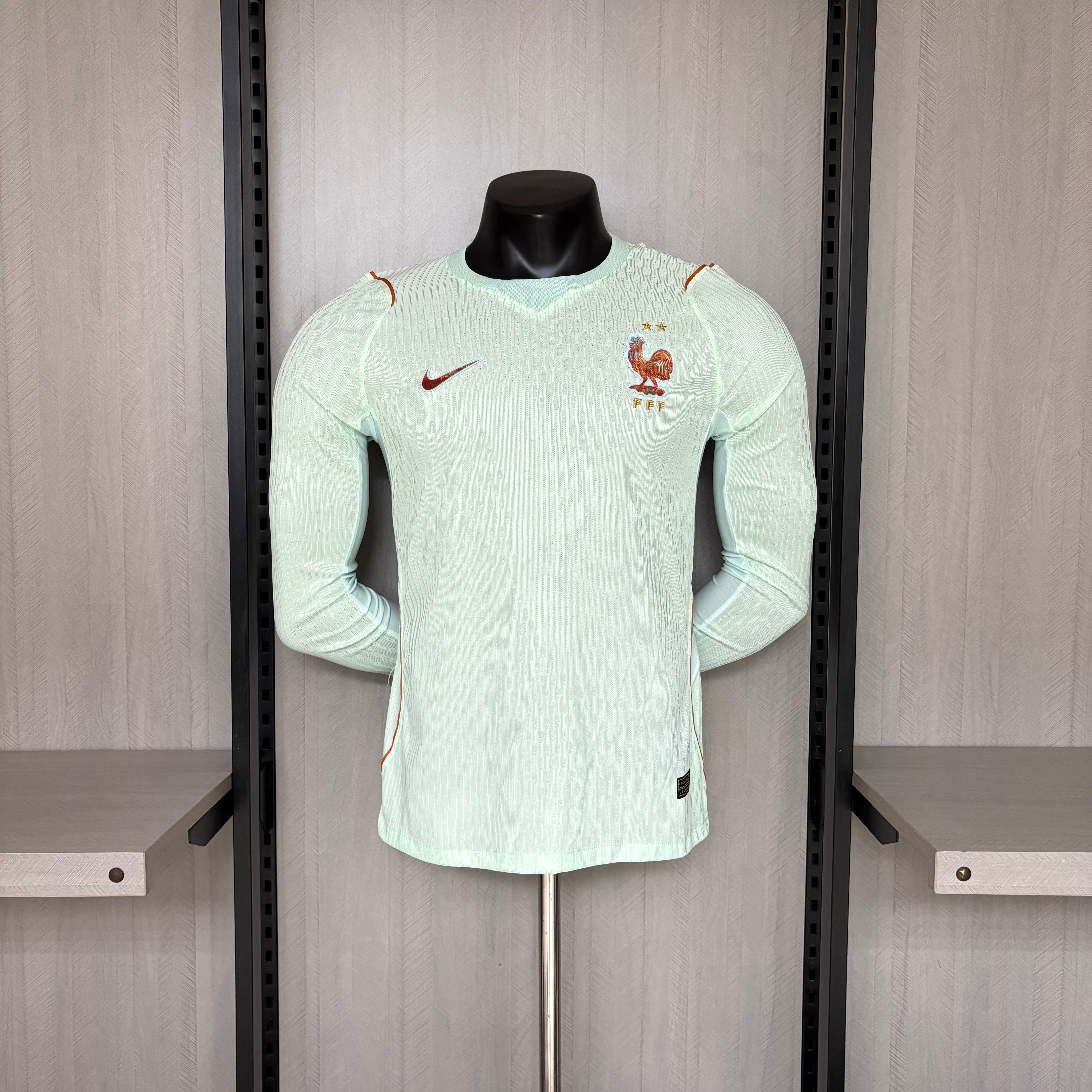 2026 Player Version Long Sleeve France Away Jersey
