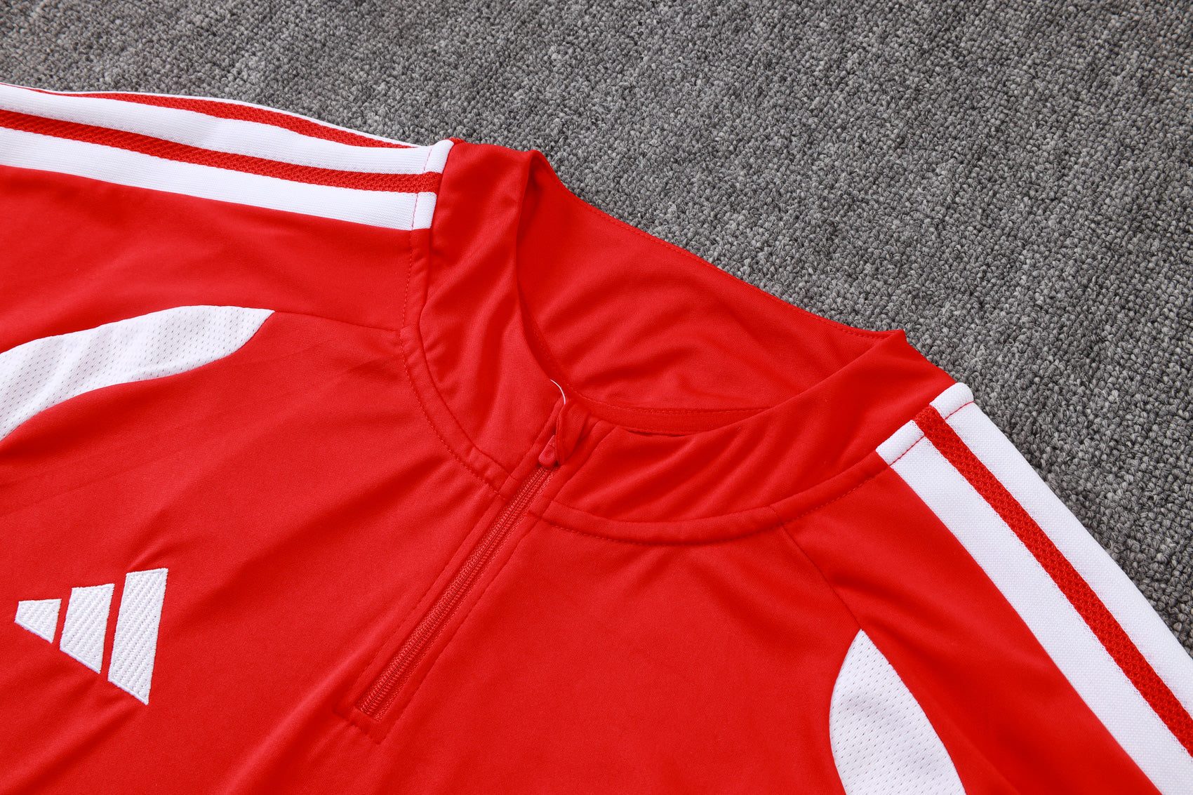 Arsenal Red Half-Length Tracksuit