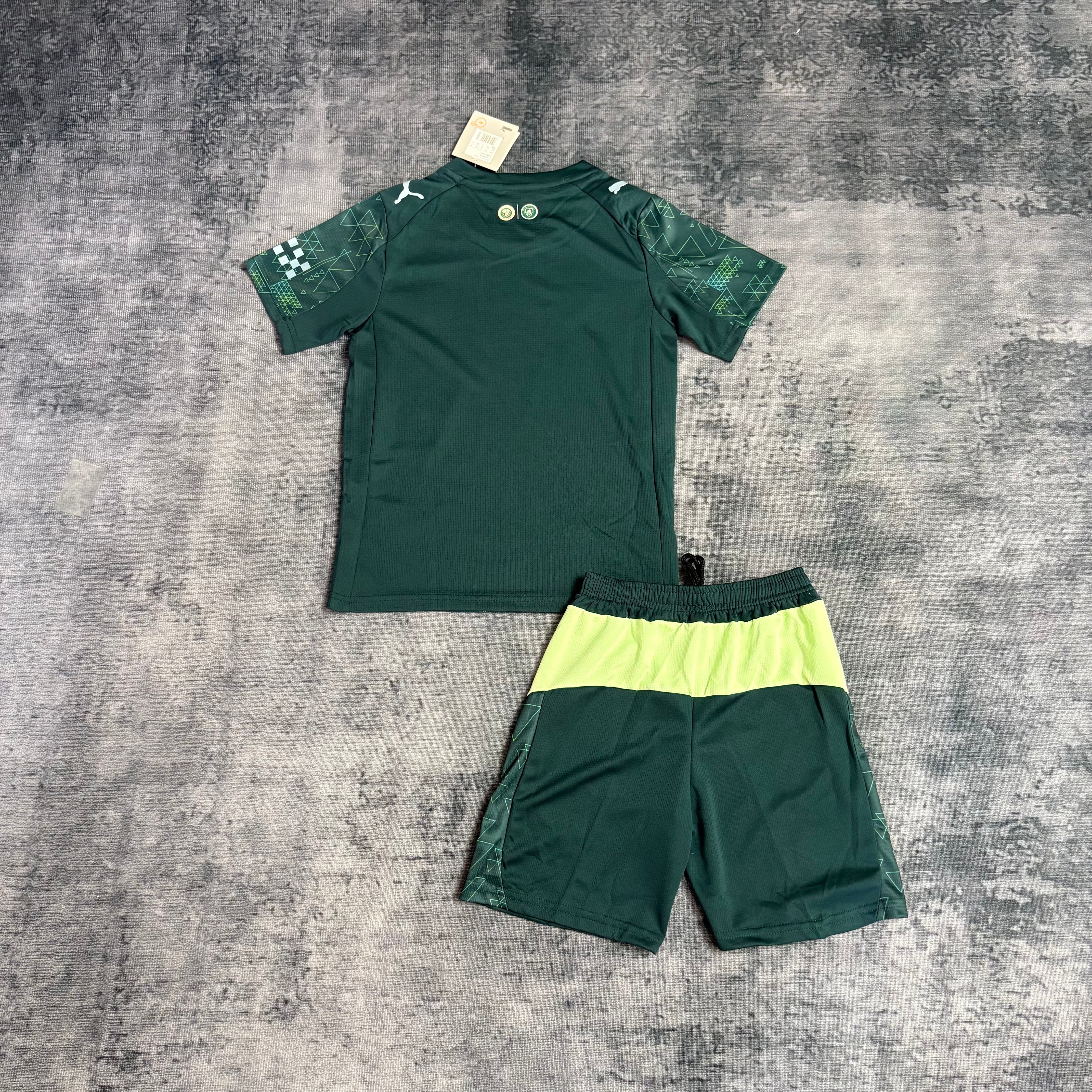 Kids 2025/26 Manchester City IIII Jersey