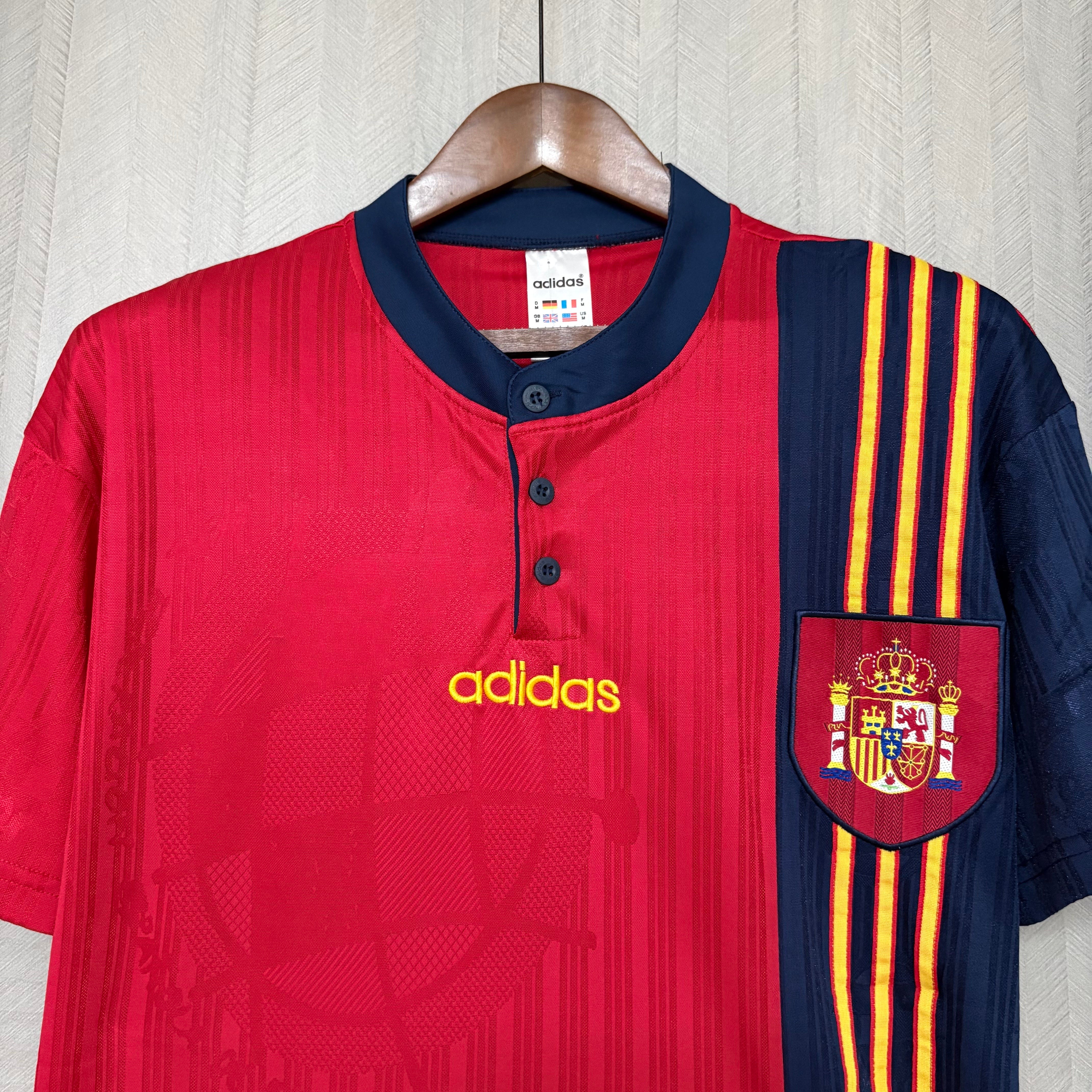 Spain Retro Home Shirt 1996