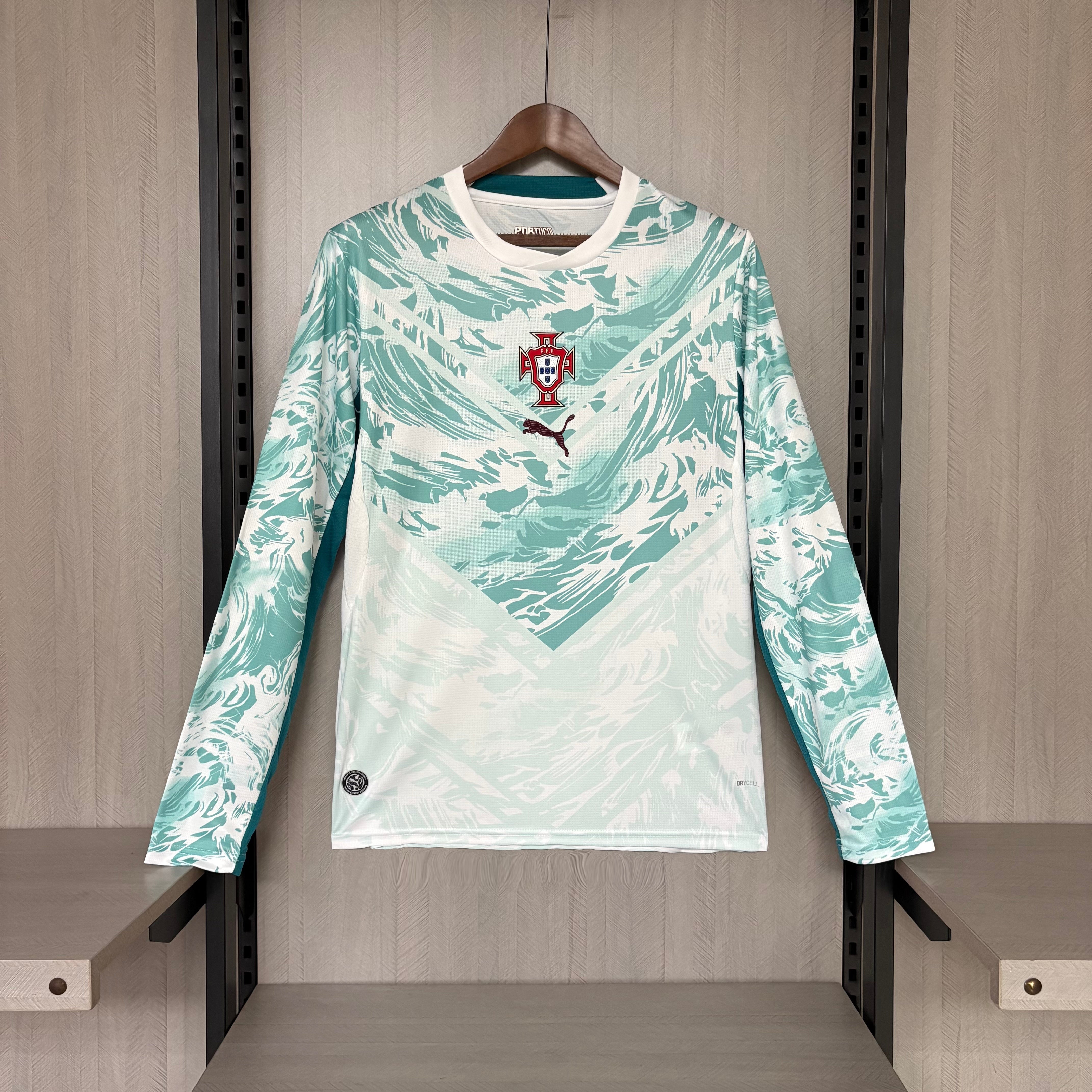 Long-sleeved 2026 Portugal Away Jersey