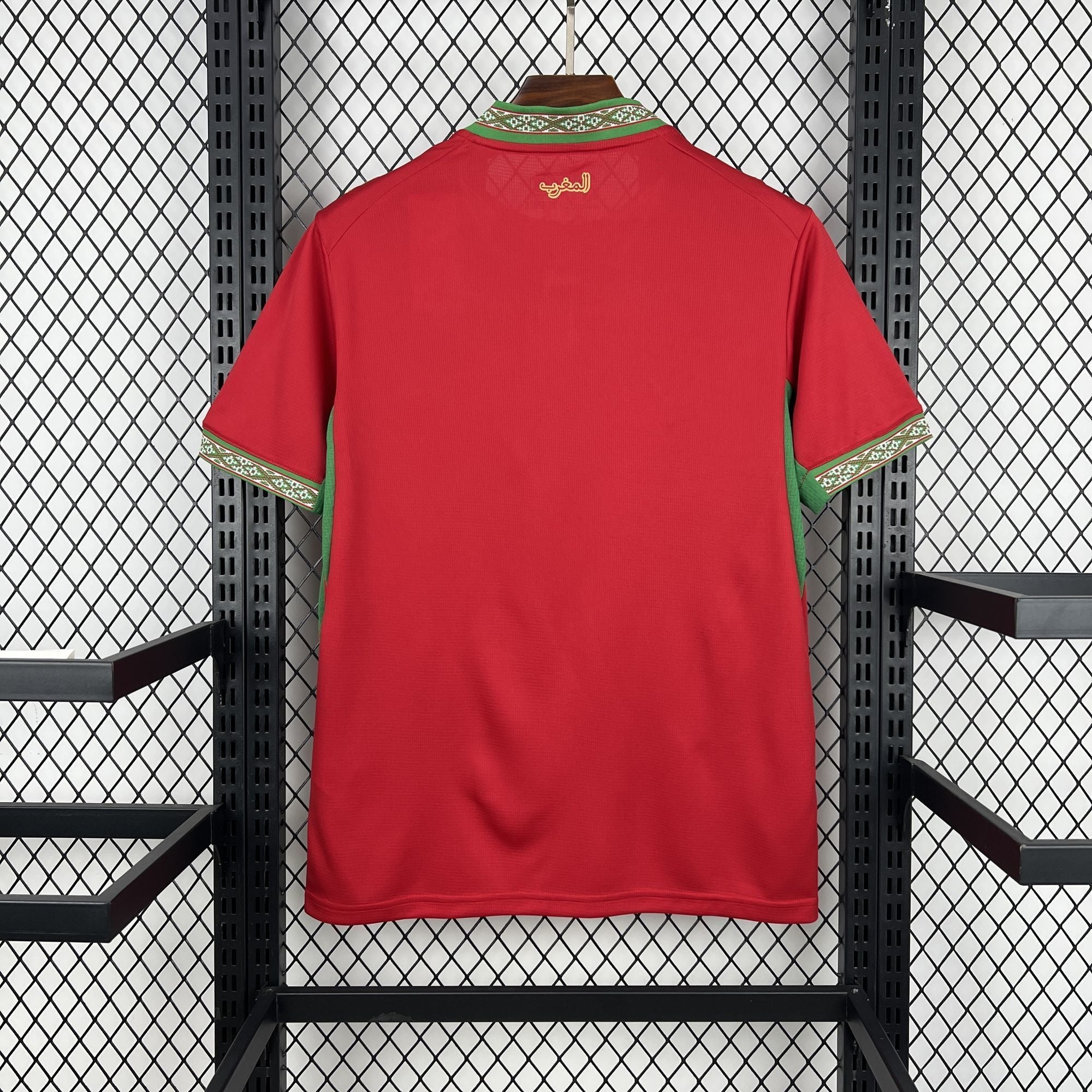 Morocco Home Shirt 26/27 - Red & Green - OFFICIAL FAN VERSION