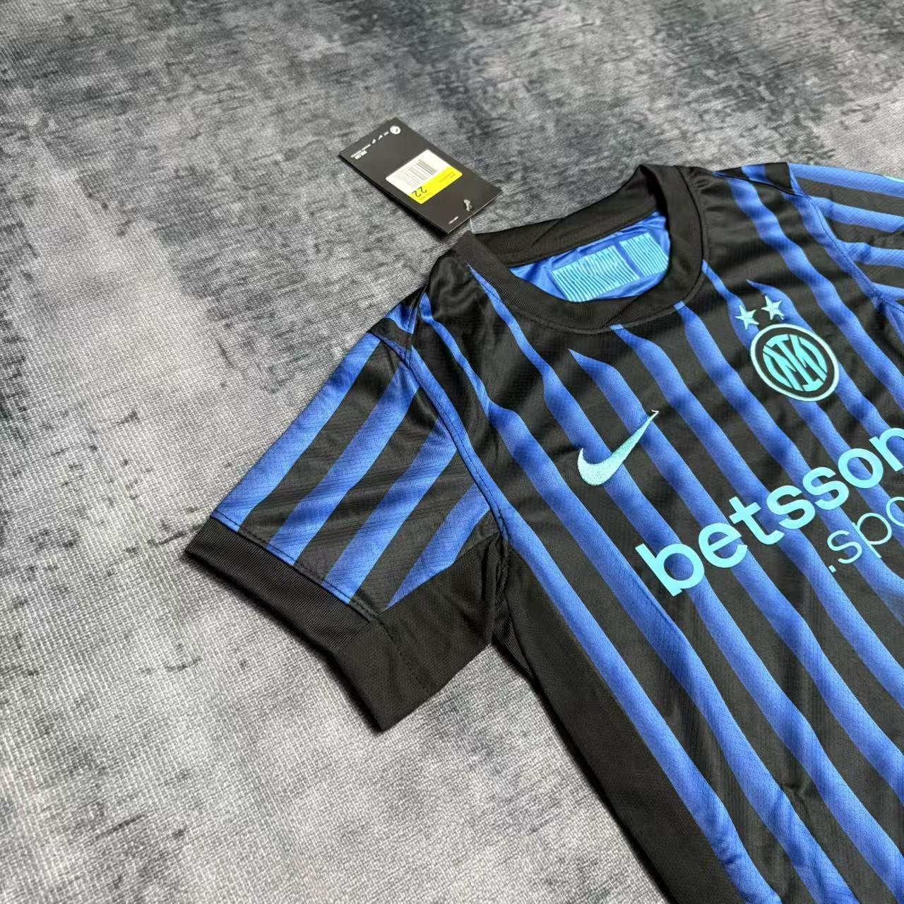 Kids 2025/26 Inter Milan Home Jersey