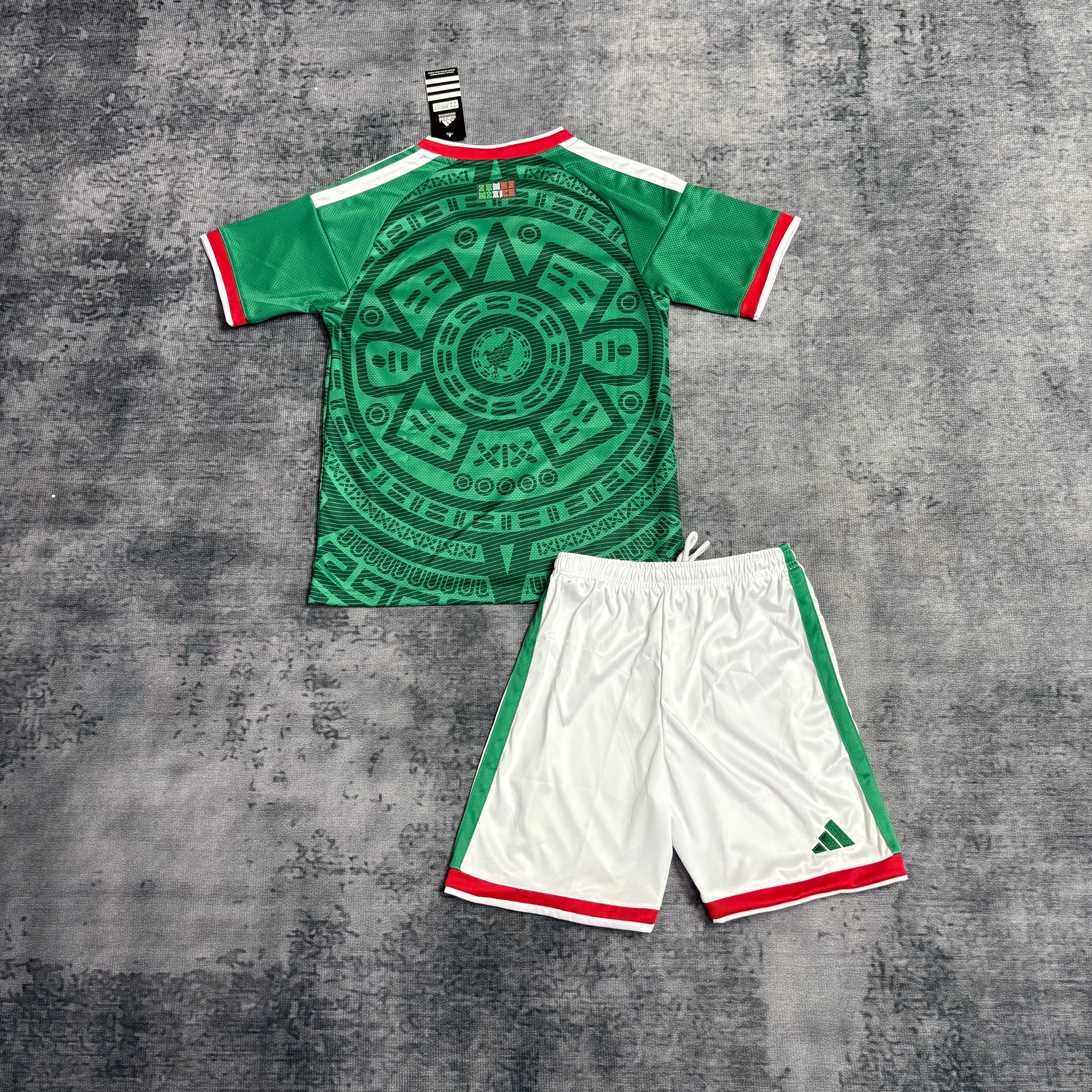 Kids 2026 Mexico Home Jersey