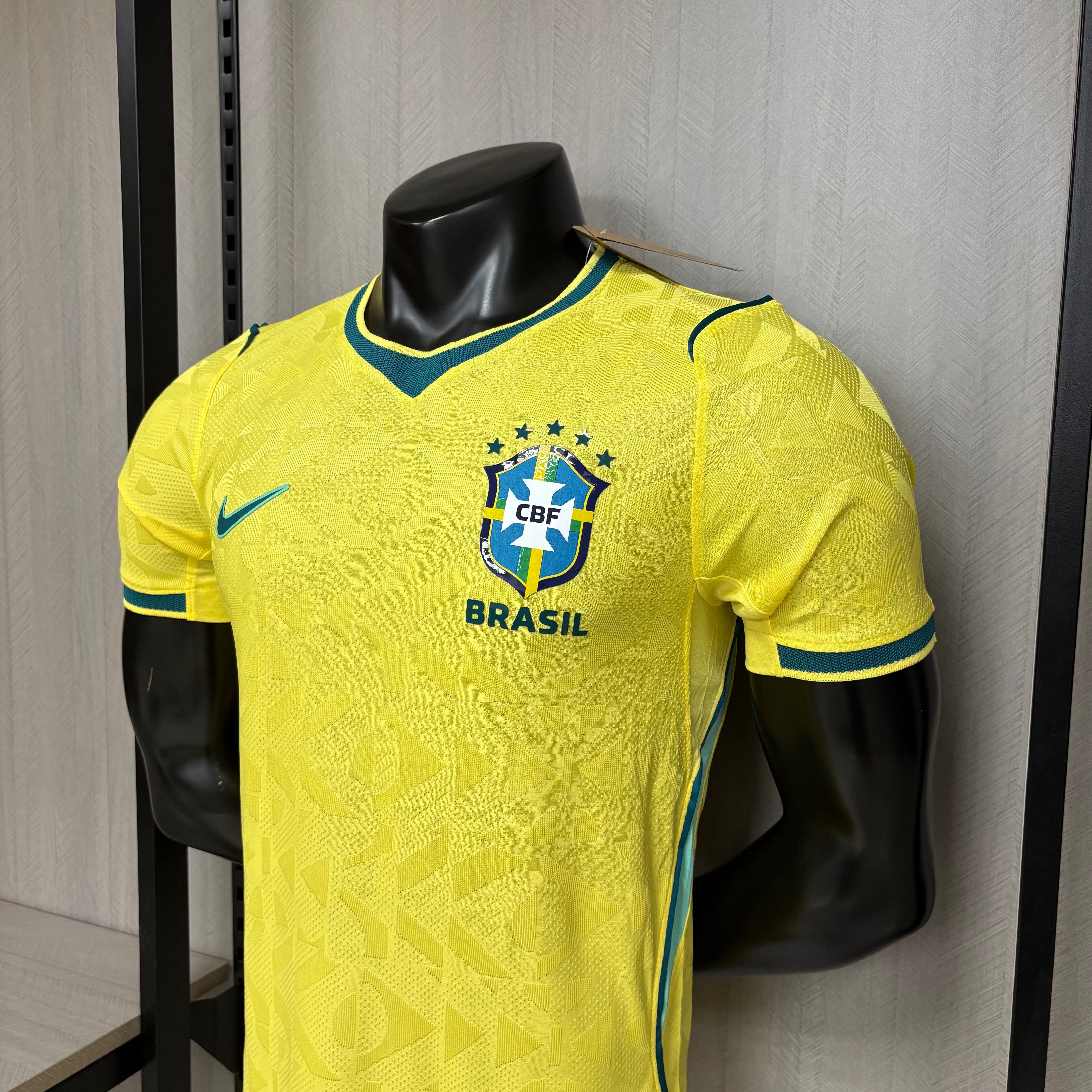 Player version 2026 Brazil home 1:1 Jersey