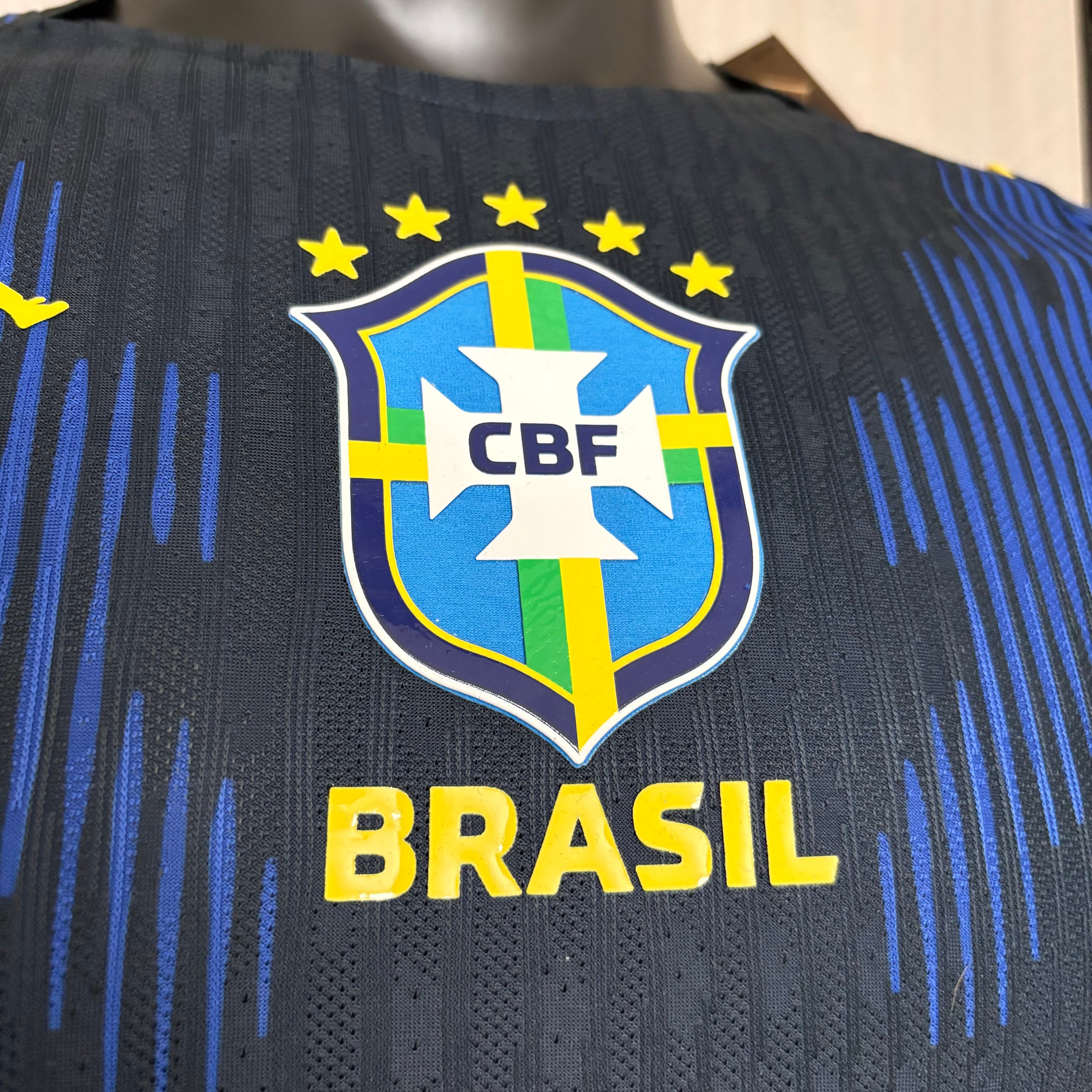Player version 2026 Brazil away 1:1 jersey