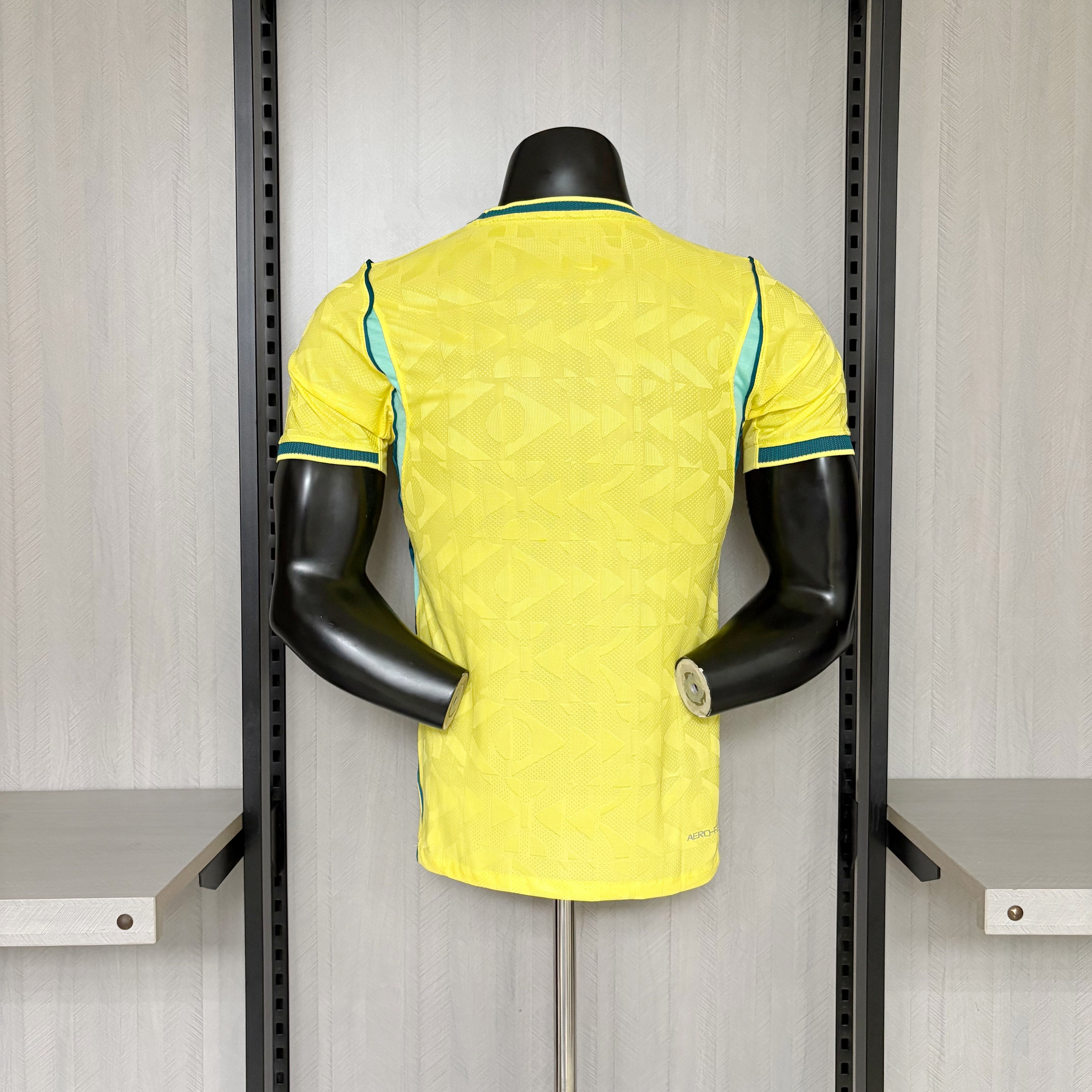 Player version 2026 Brazil home 1:1 Jersey