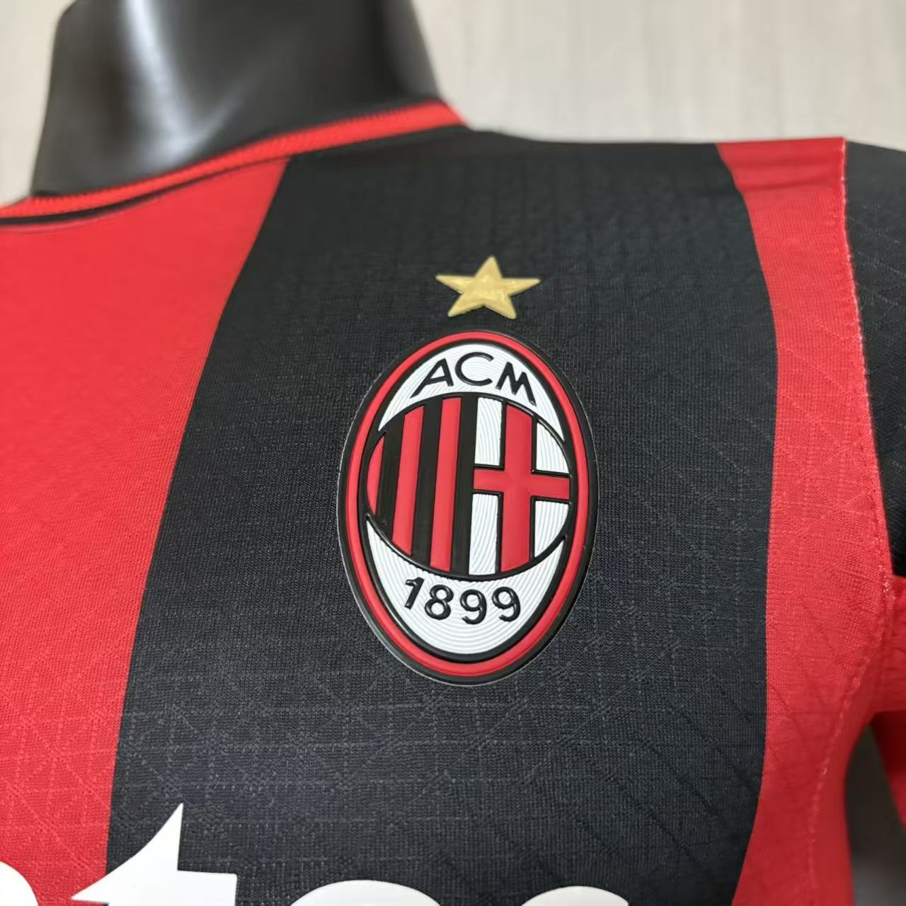 2026/27 Player Version AC Milan Home Jersey