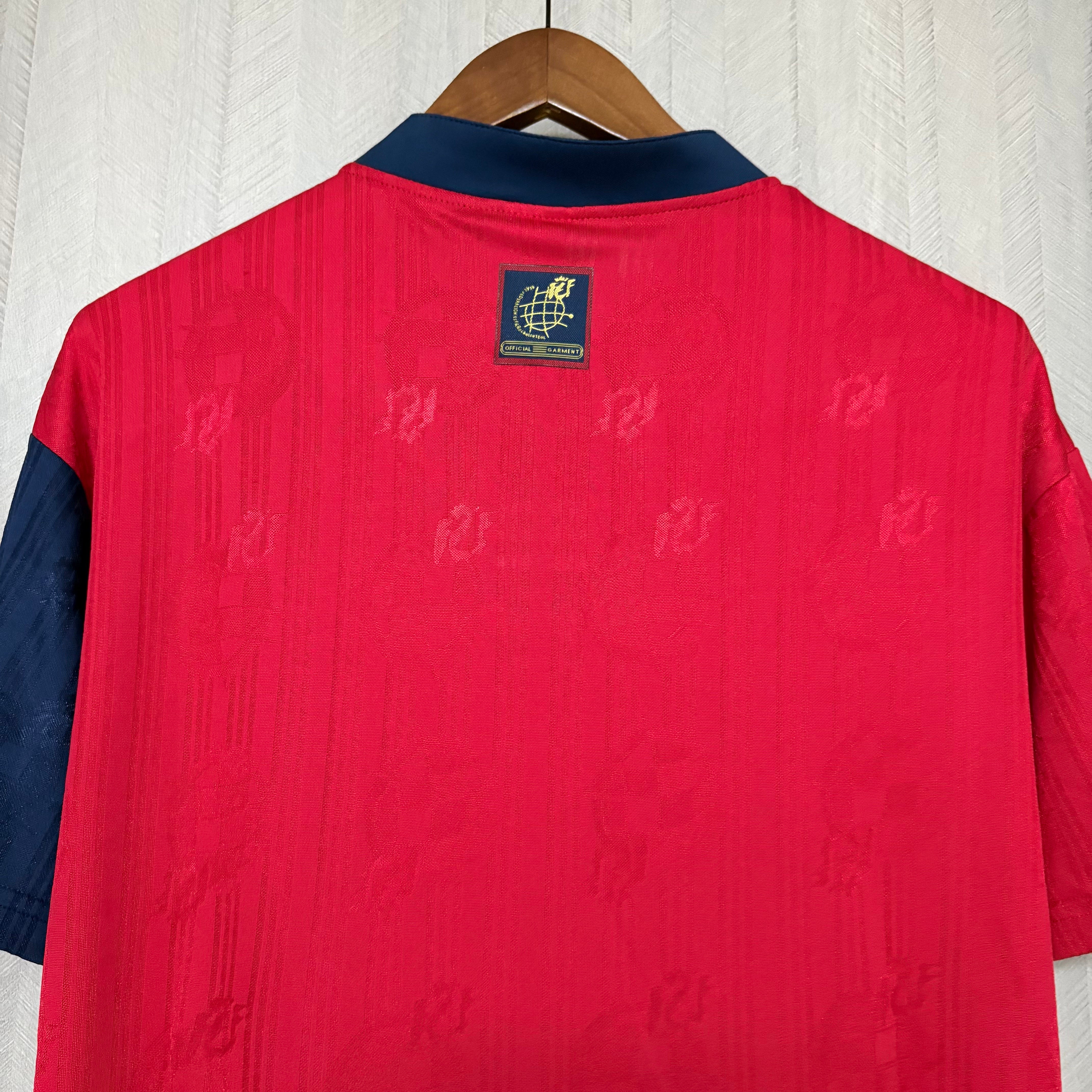 Spain Retro Home Shirt 1996
