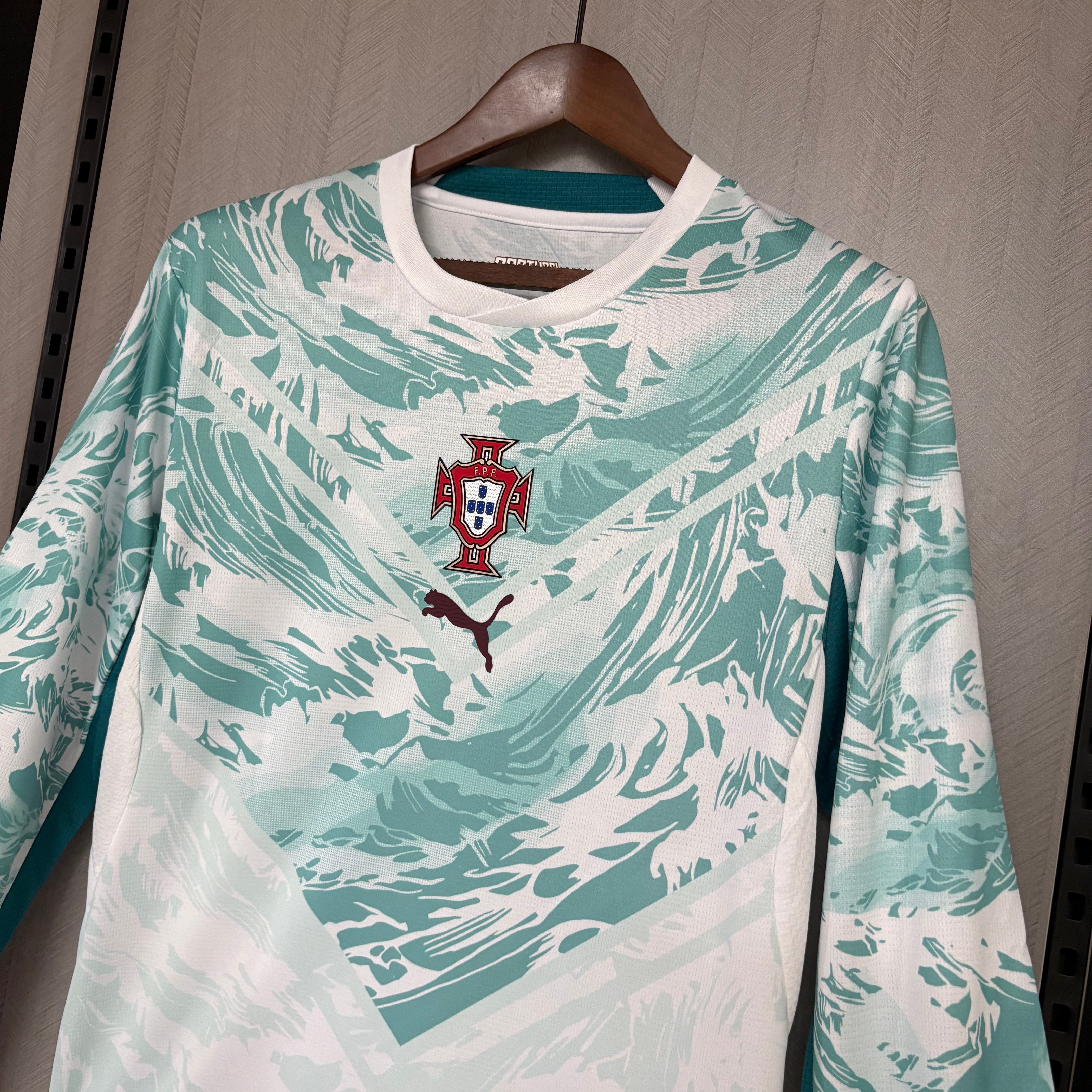 Long-sleeved 2026 Portugal Away Jersey