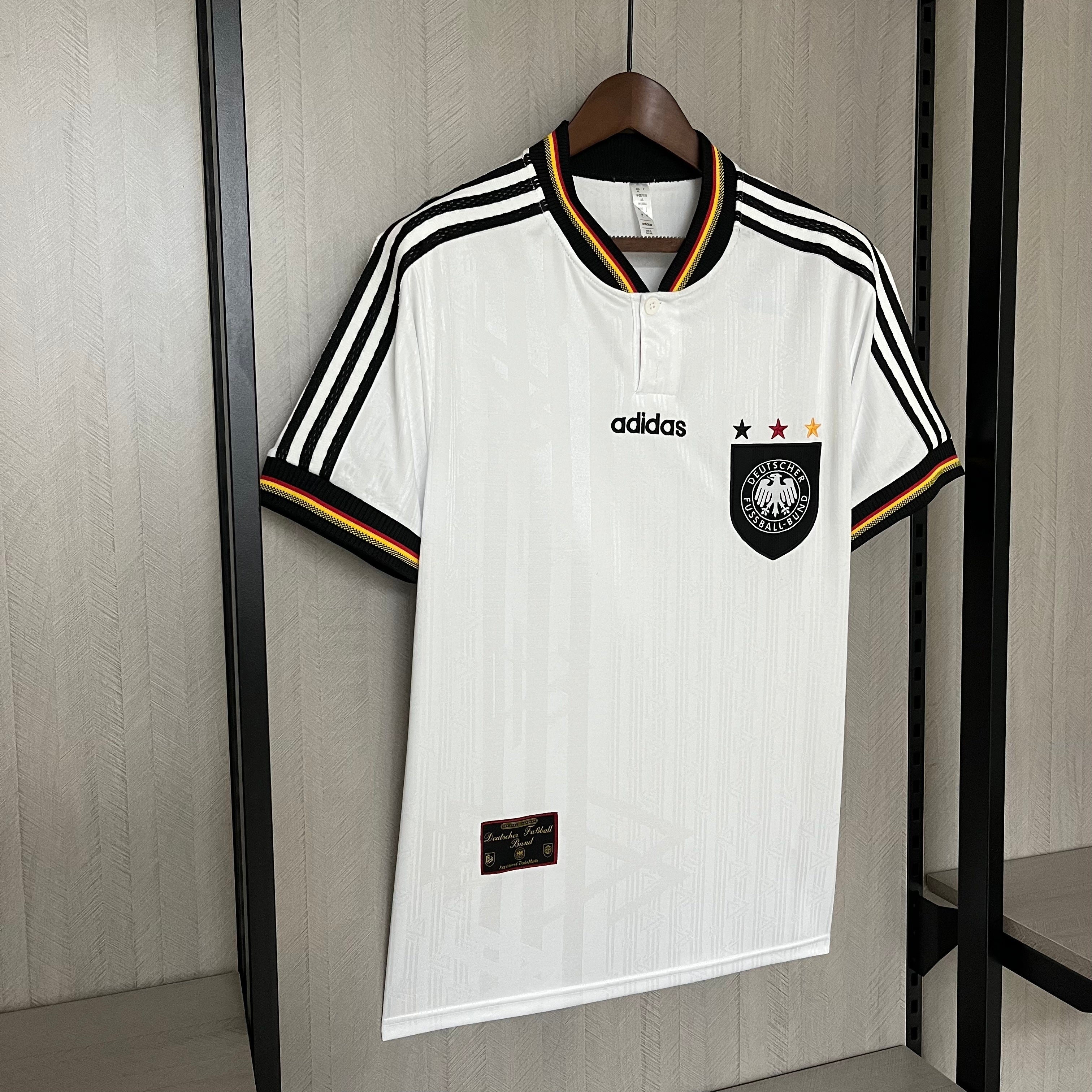 Retro Germany 1996 Home Jersey