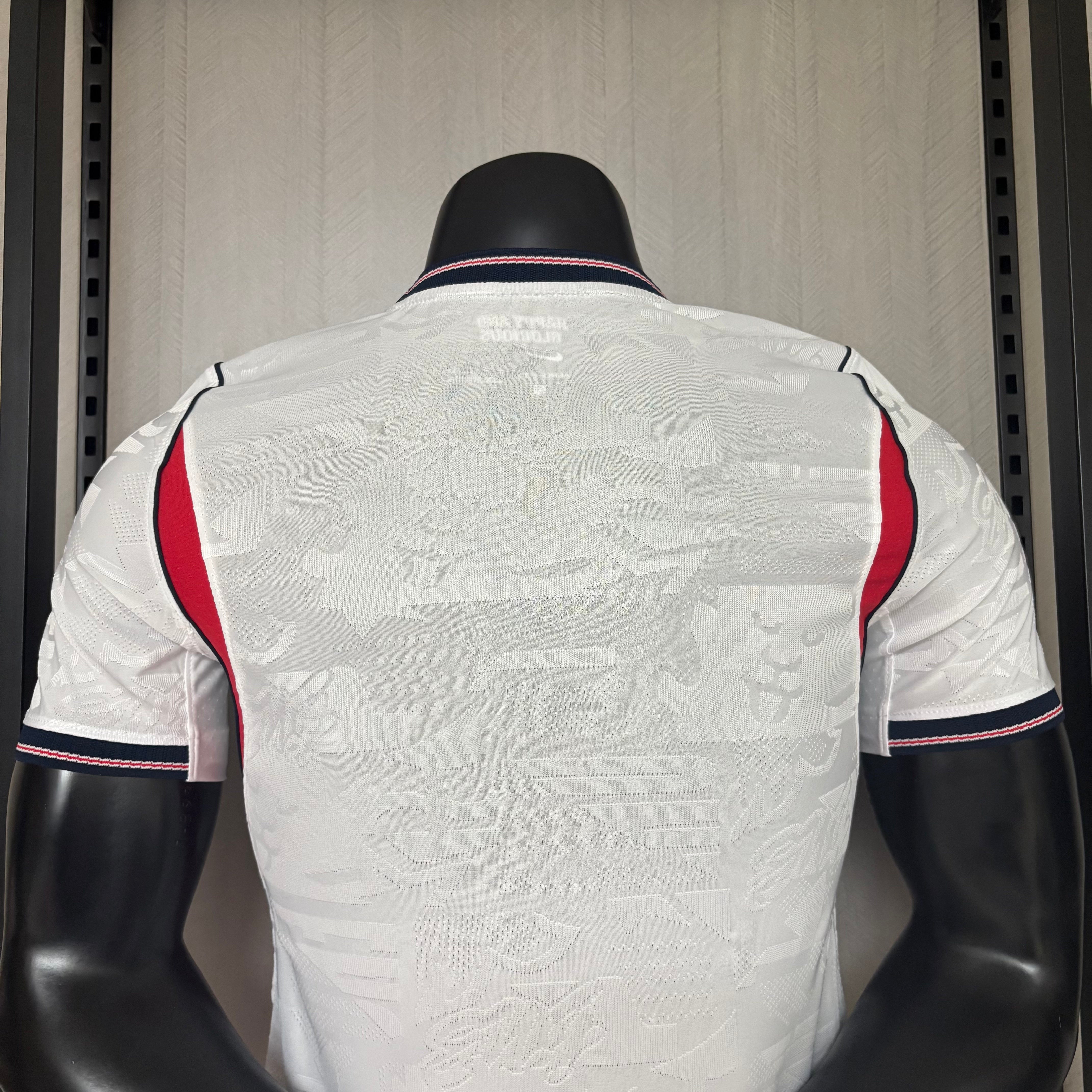 Player version England home jersey 2026