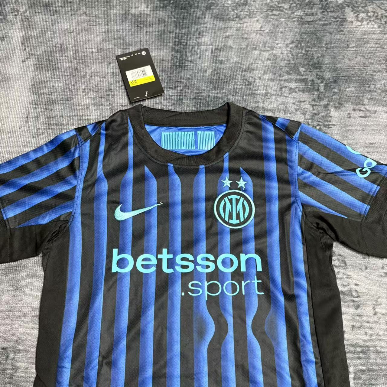 Kids 2025/26 Inter Milan Home Jersey