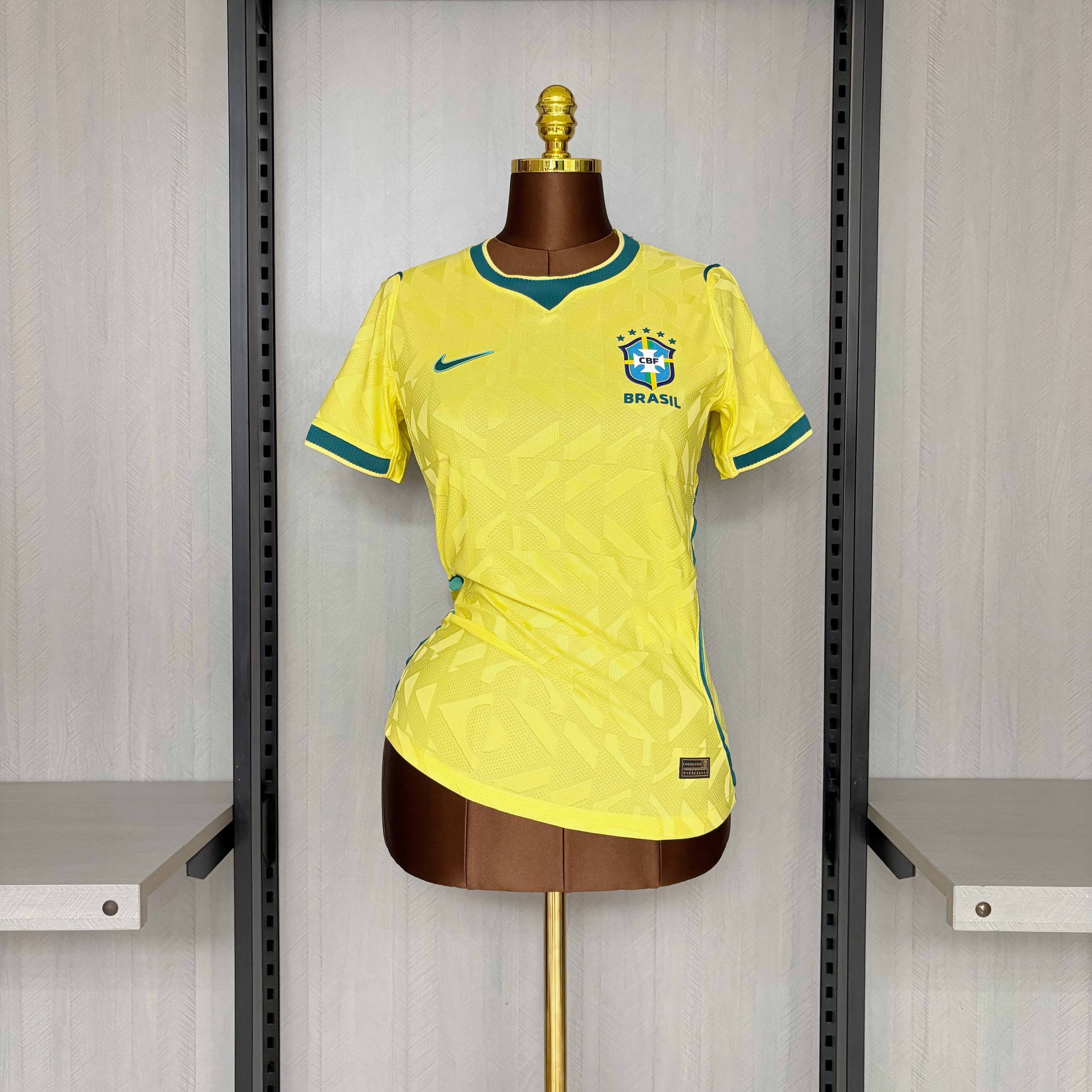 Women's Player version 2026 Brazil home 1:1 Jersey