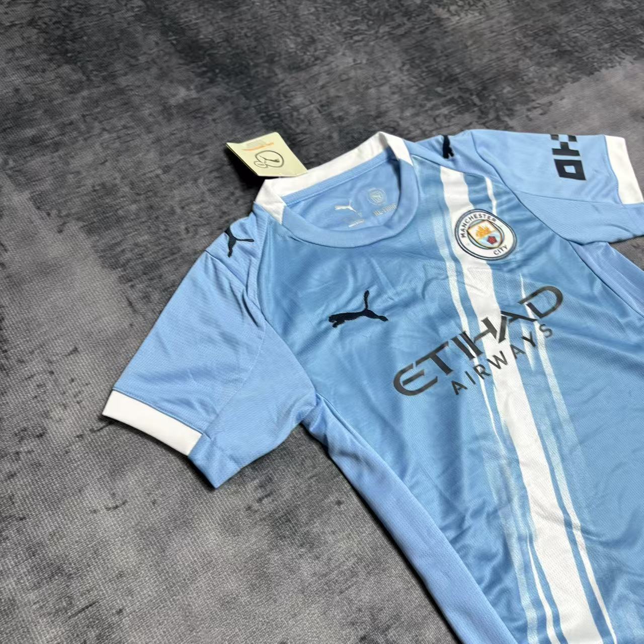 Kids 2025/26 Manchester City Home Jersey