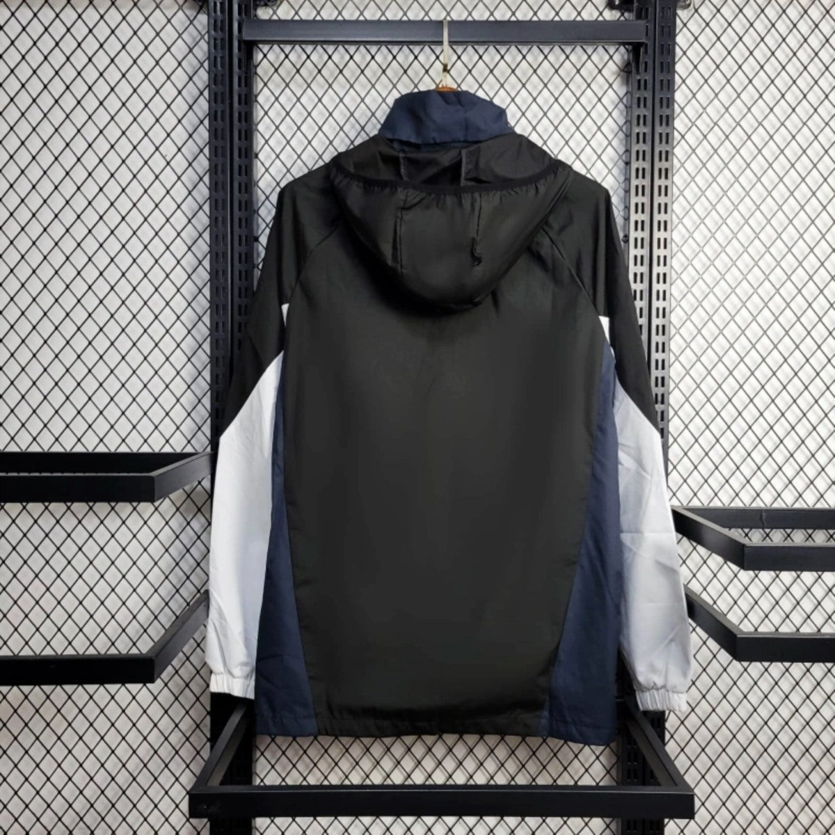 2025 Newcastle United Black Jacket Windbreaker