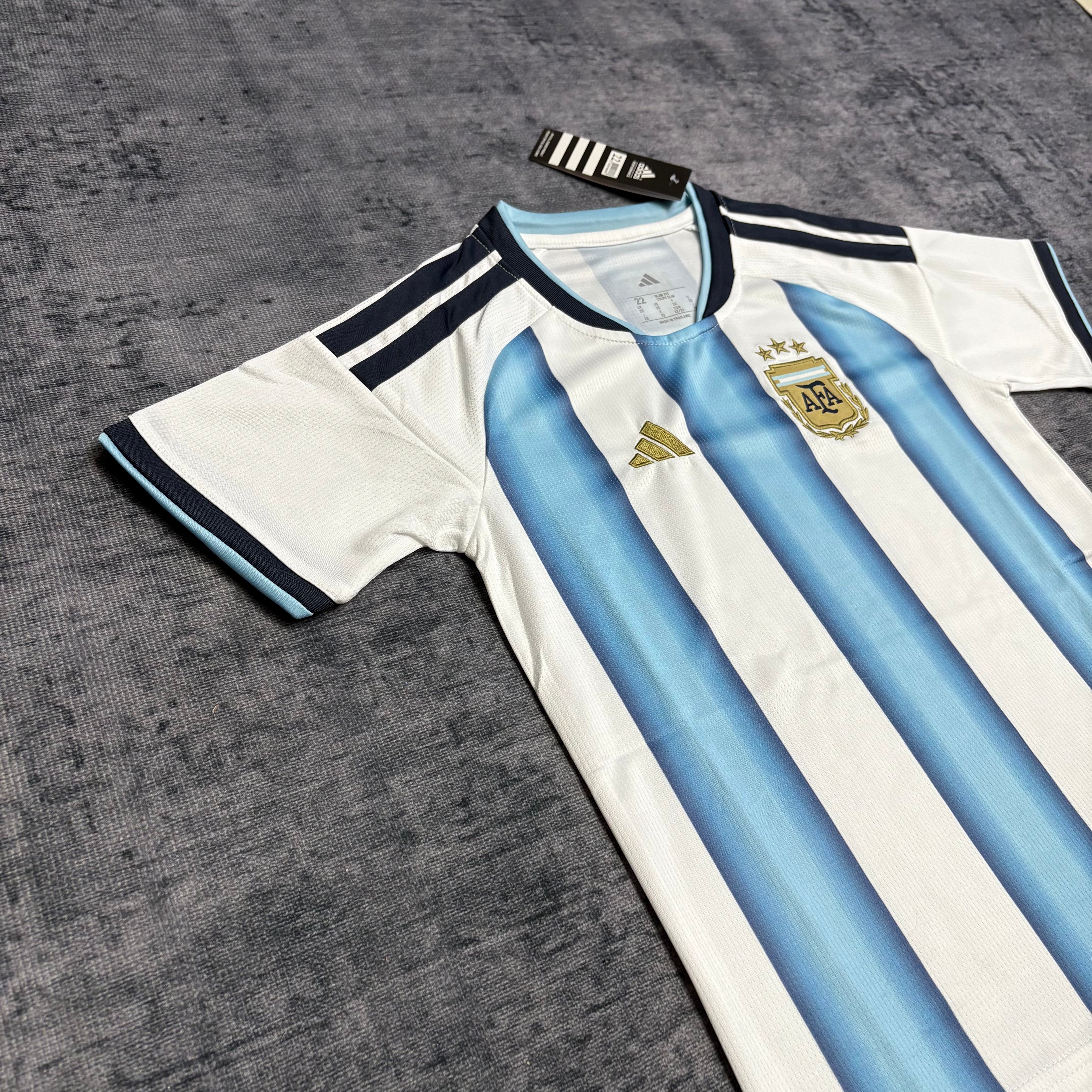 Kids 2026 Argentina Home Jersey