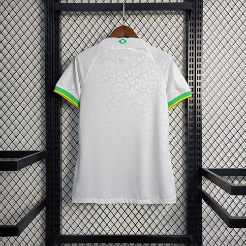Brazil National Team Women's Jersey - White - Baby Look Fit