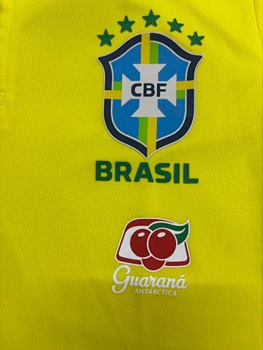 Brazil National Team Training Polo Shirt - Yellow - Official Apparel