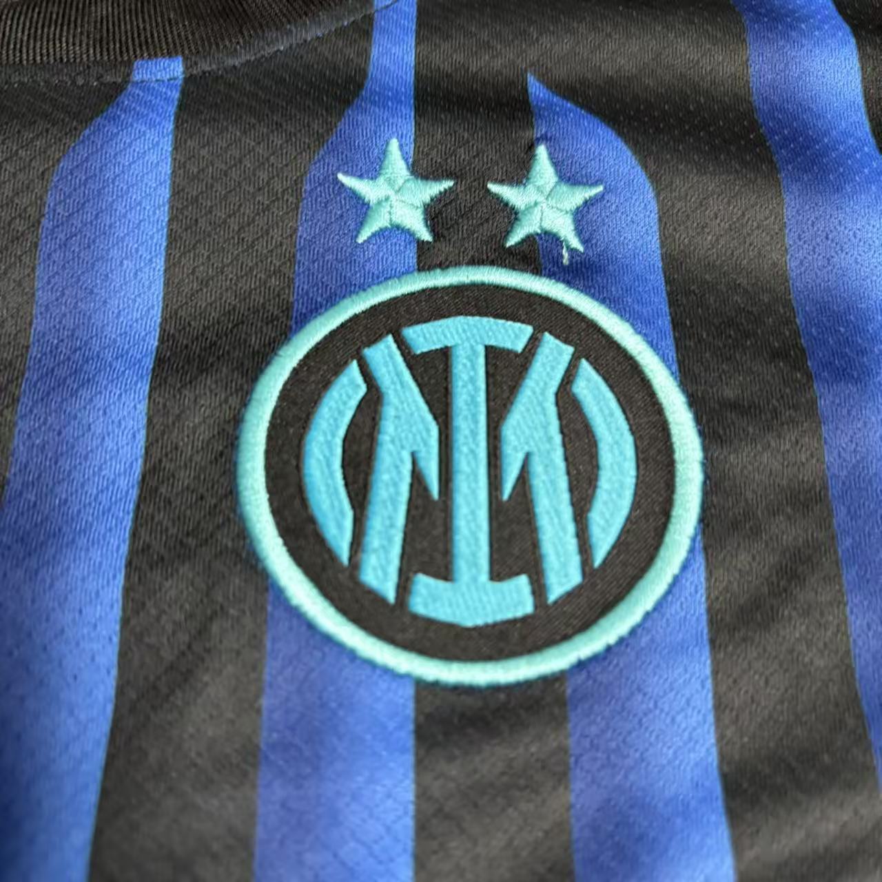 Kids 2025/26 Inter Milan Home Jersey