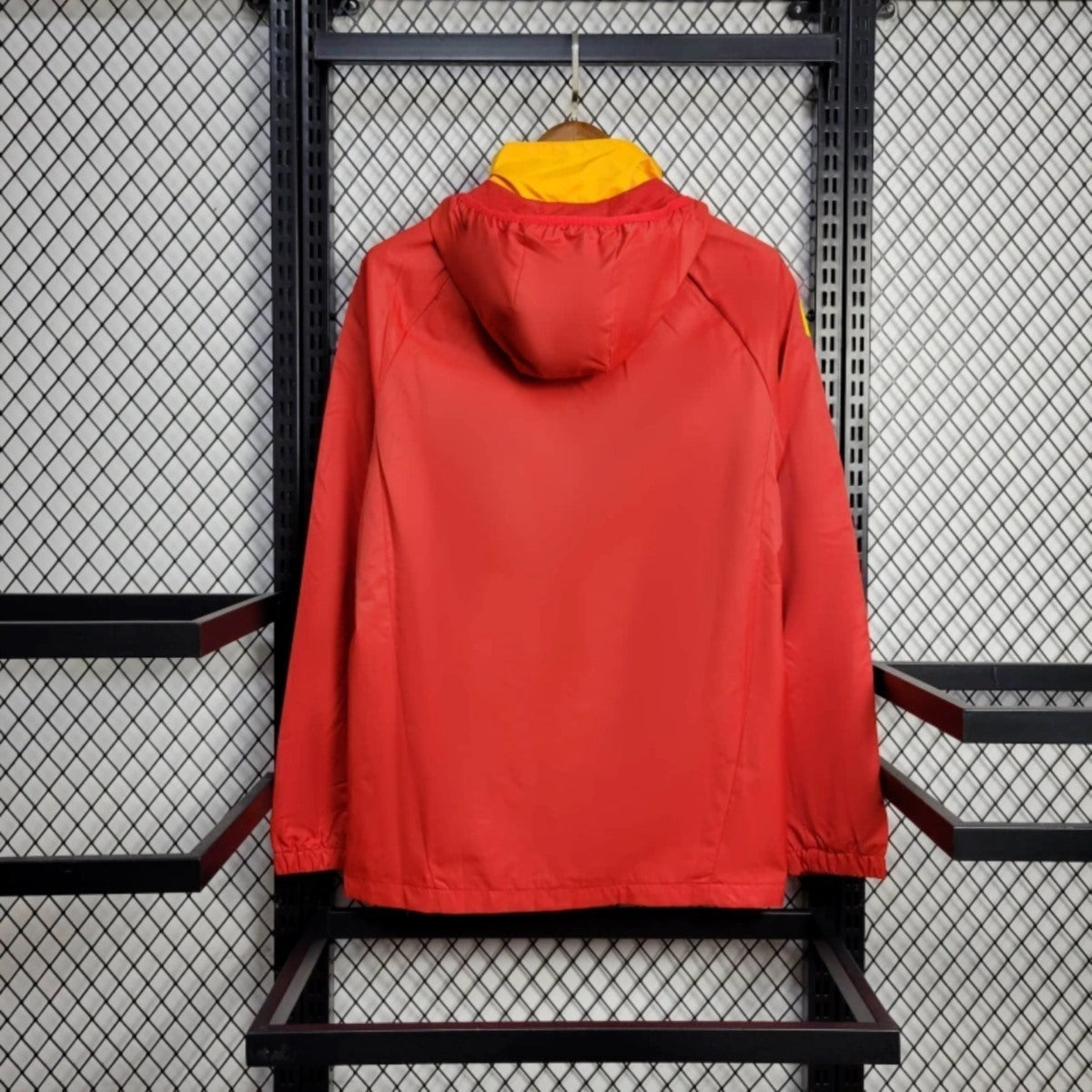2025 Spain Red Jacket Windbreaker