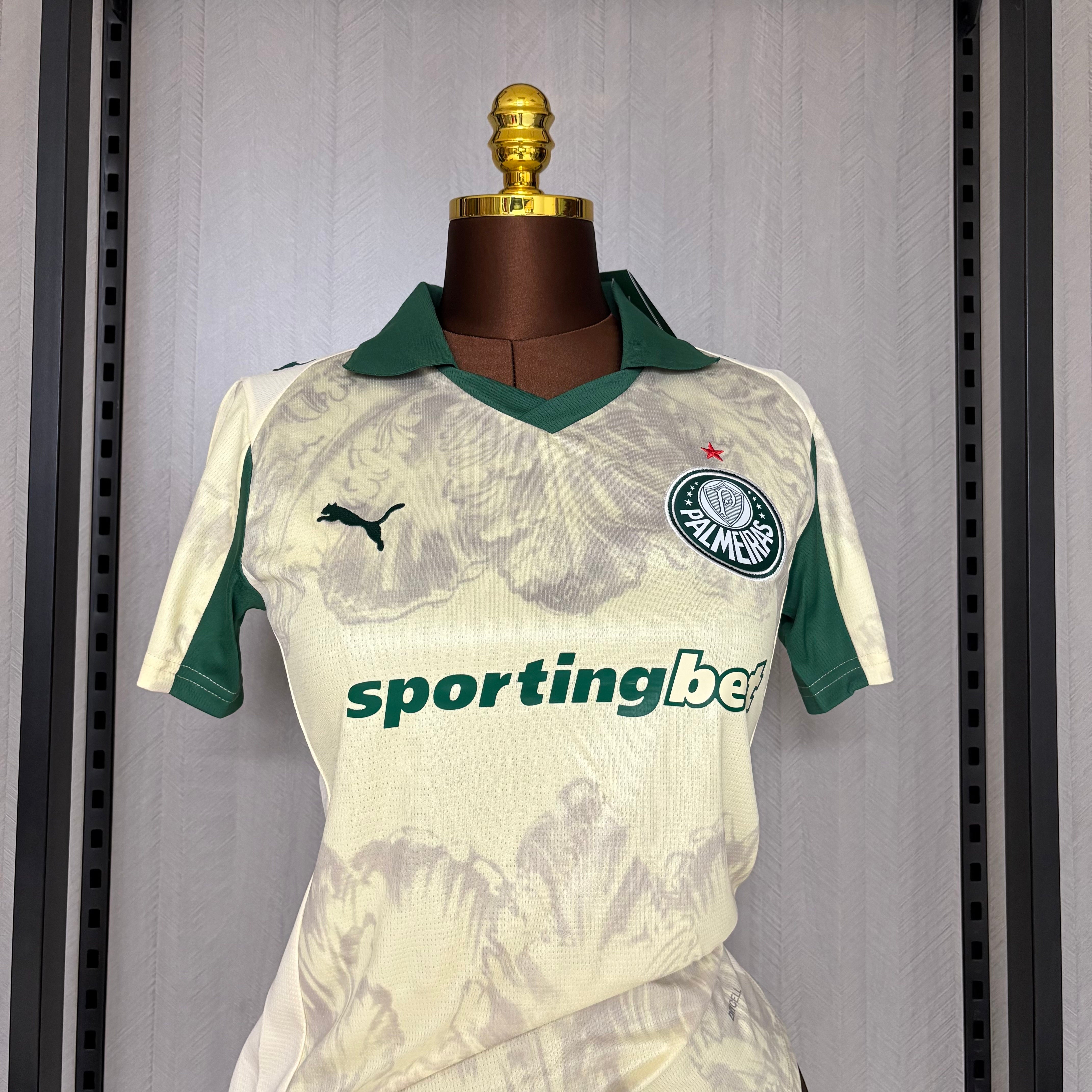 Women's 2025/26 Palmeiras Beige Jersey