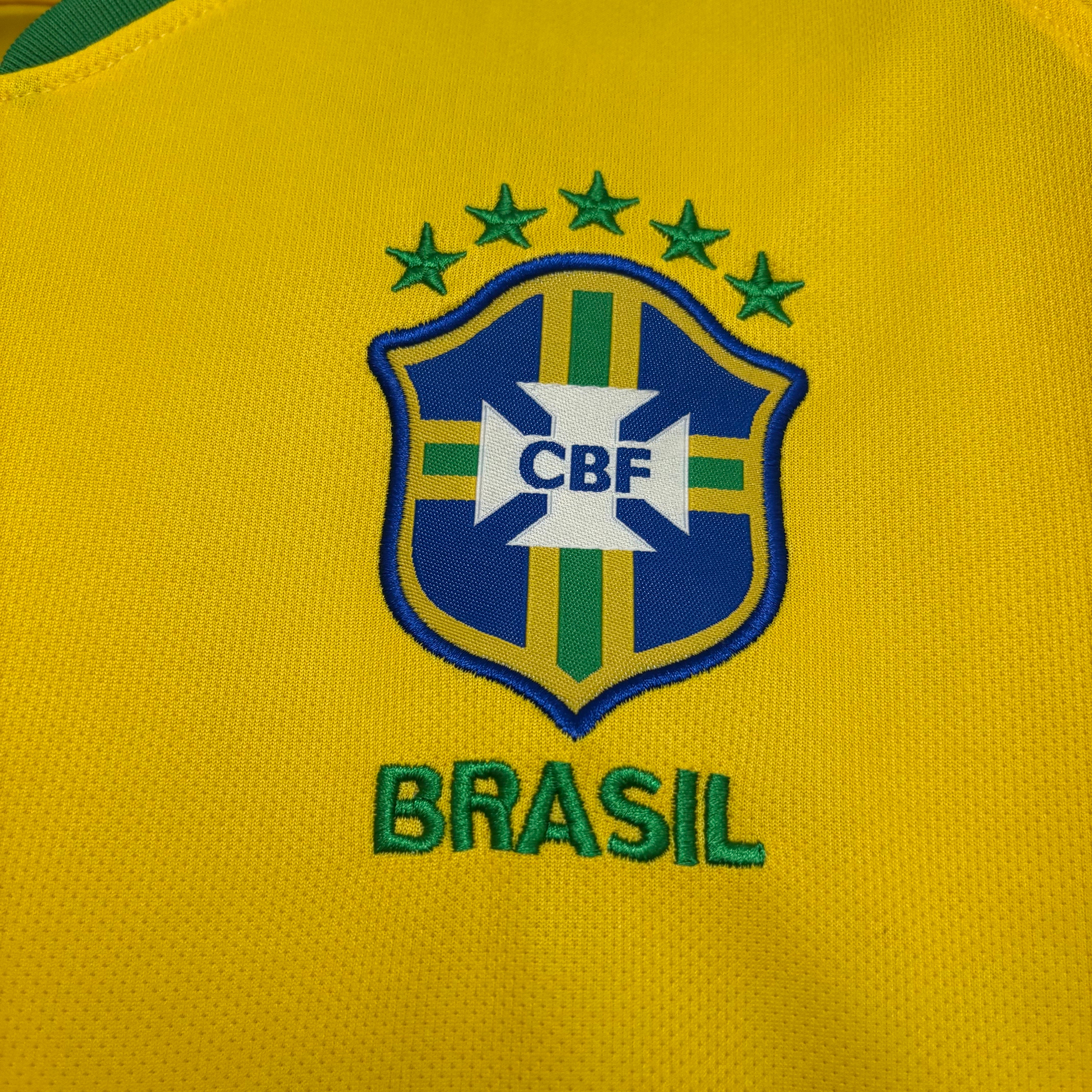 Brazil Retro Home Jersey 2018