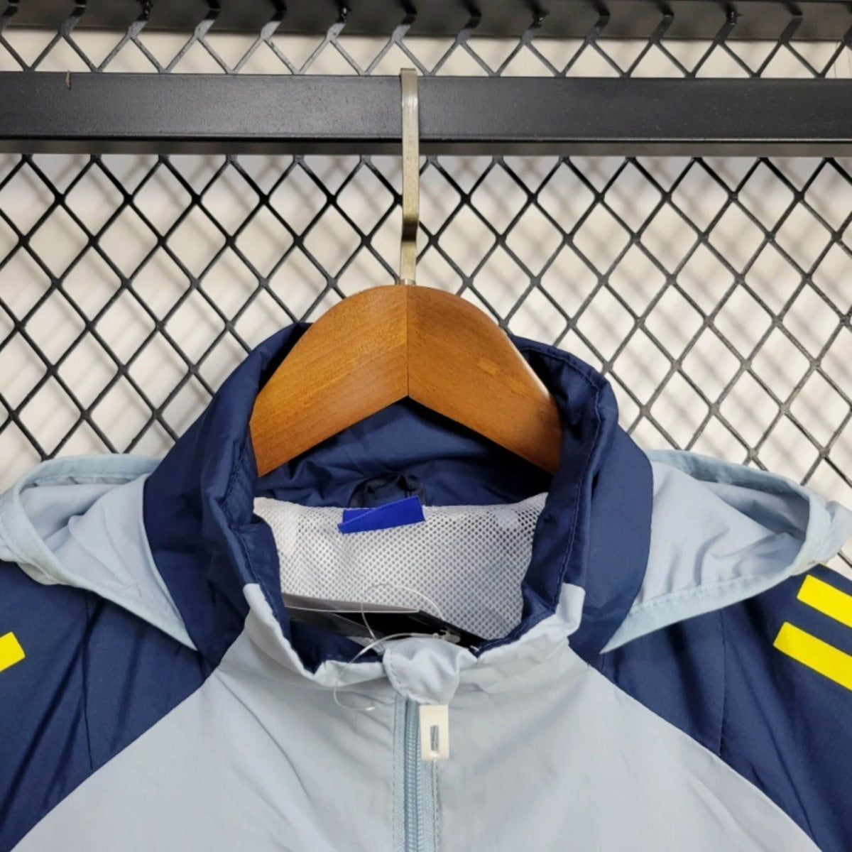 2025 Boca Juniors Sky Blue Jacket Windbreaker