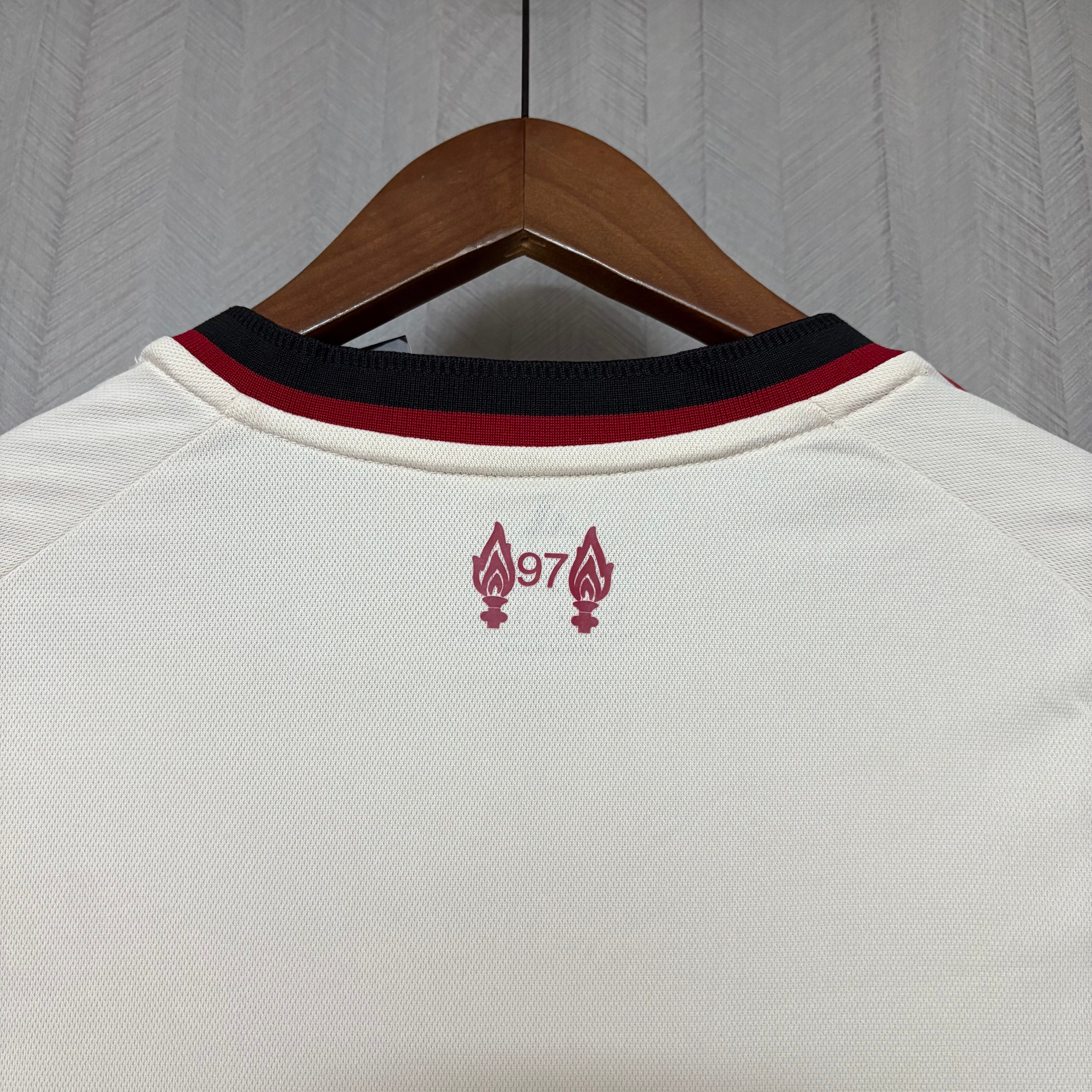 Long Sleeve 2025/26 Liverpool Away Jersey