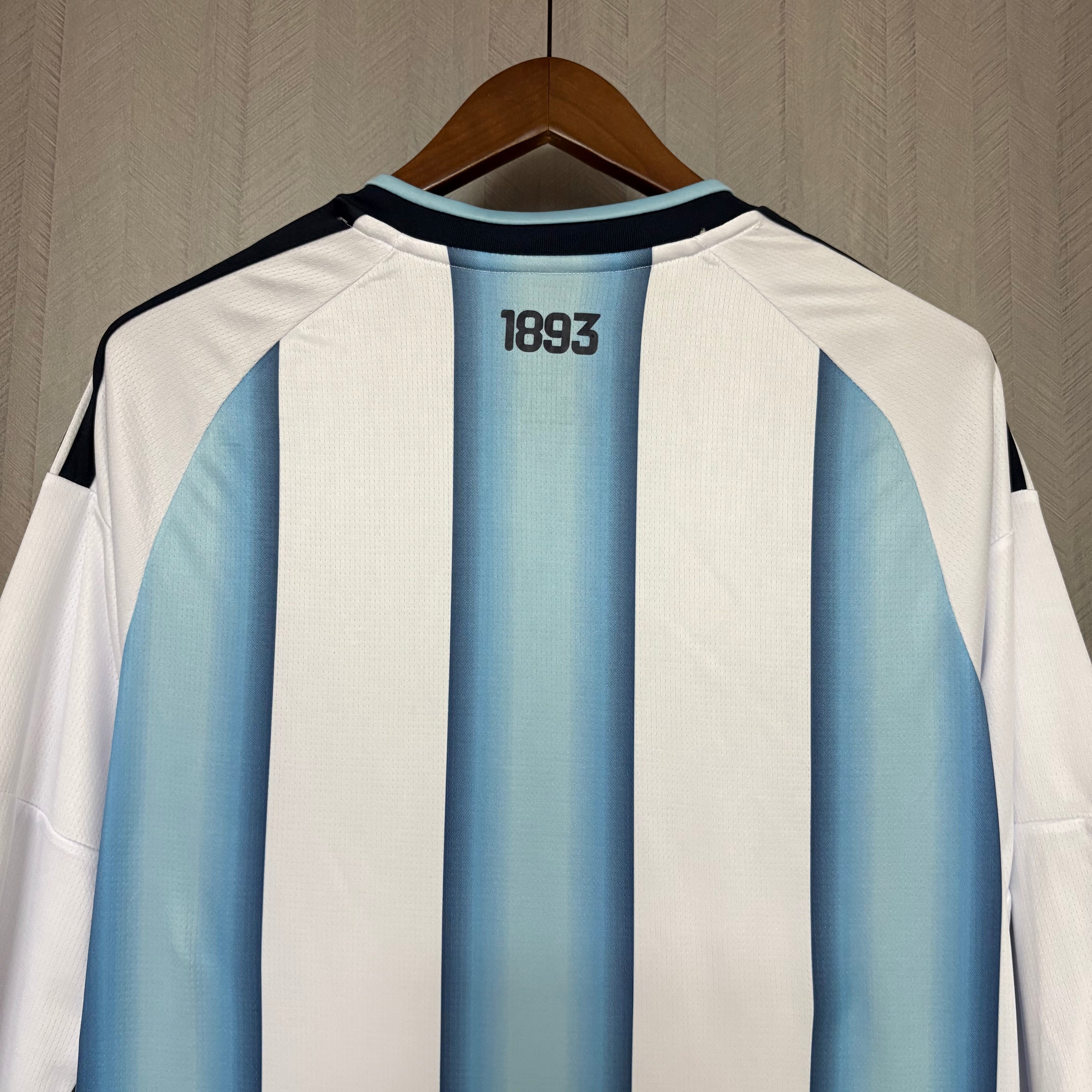 Long Sleeve 2026/27 Argentina Home Jersey