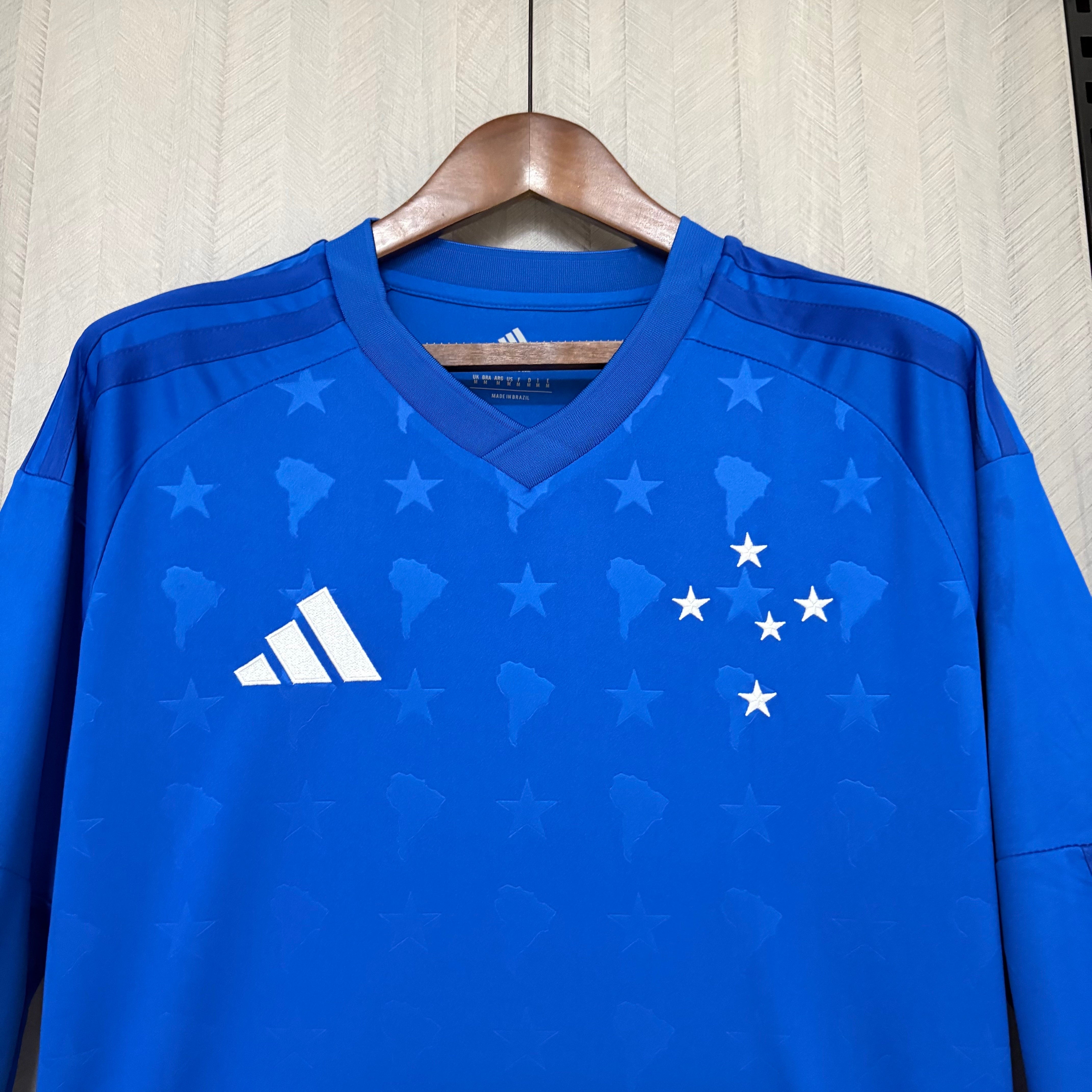 Long Sleeve 2026/27 Cruzeiro Home Jersey